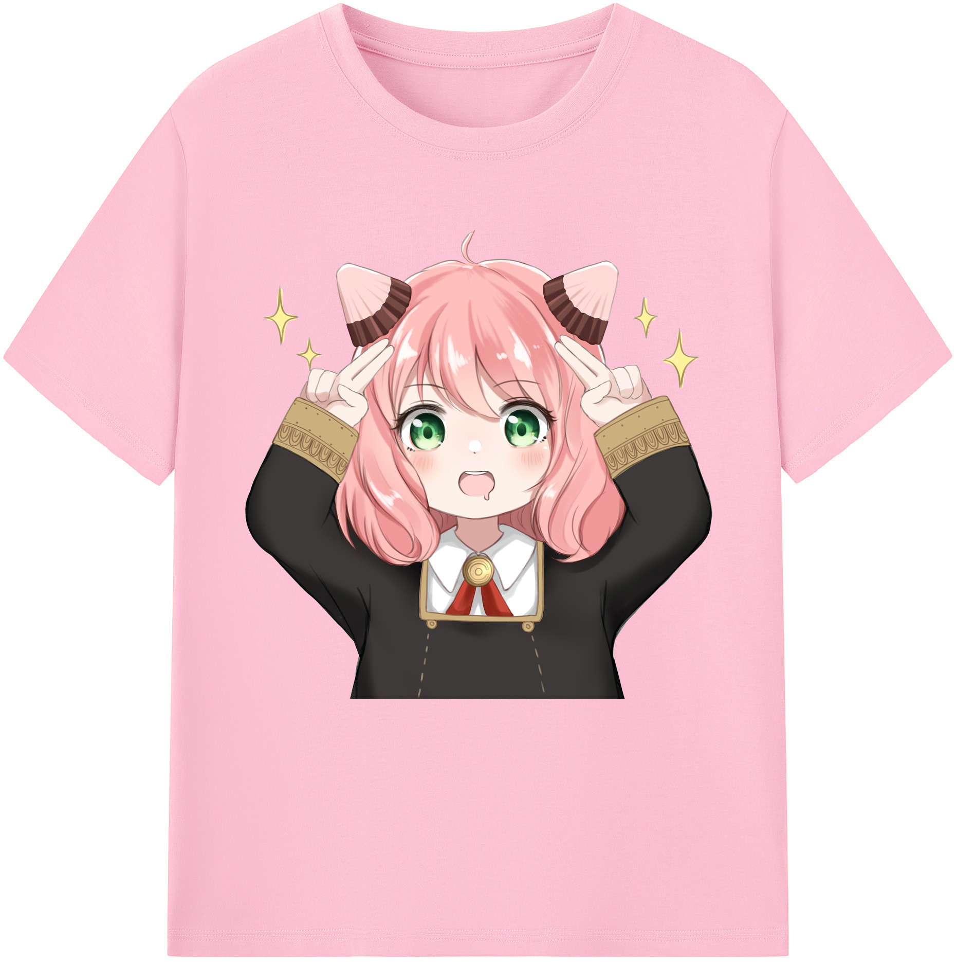 （画像用） SPY×FAMILY间谍家家酒 綿100％半袖Tシャツ（フロントプリント）