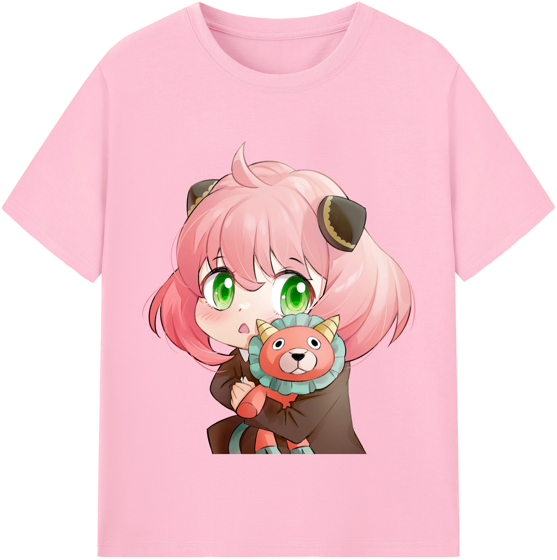 （画像用） SPY×FAMILY间谍家家酒 綿100％半袖Tシャツ（フロントプリント）