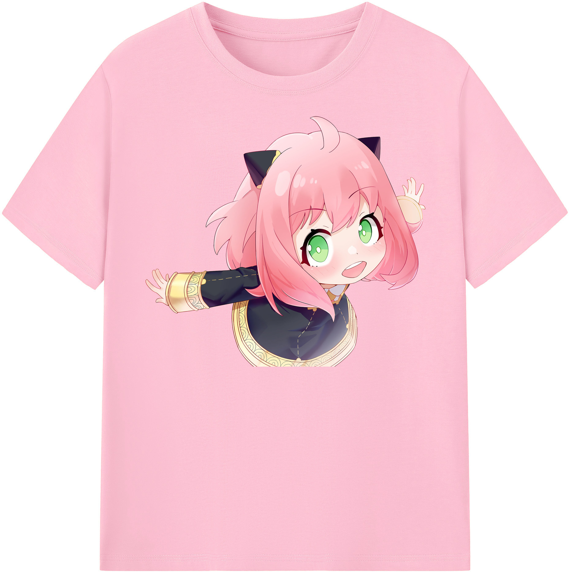 （画像用） SPY×FAMILY间谍家家酒 綿100％半袖Tシャツ（フロントプリント）