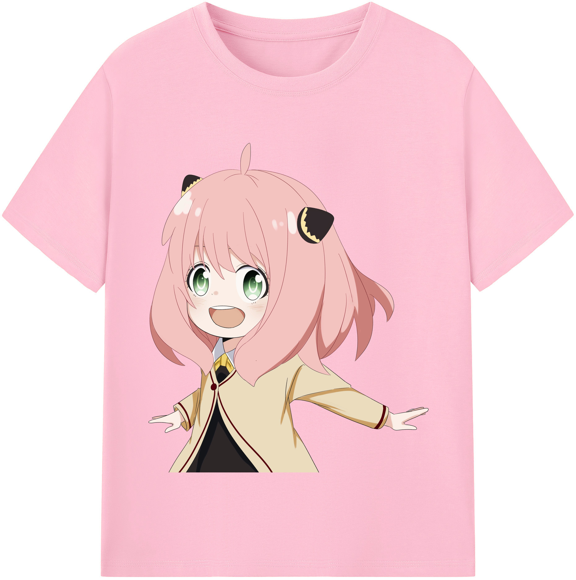 （画像用） SPY×FAMILY间谍家家酒 綿100％半袖Tシャツ（フロントプリント）