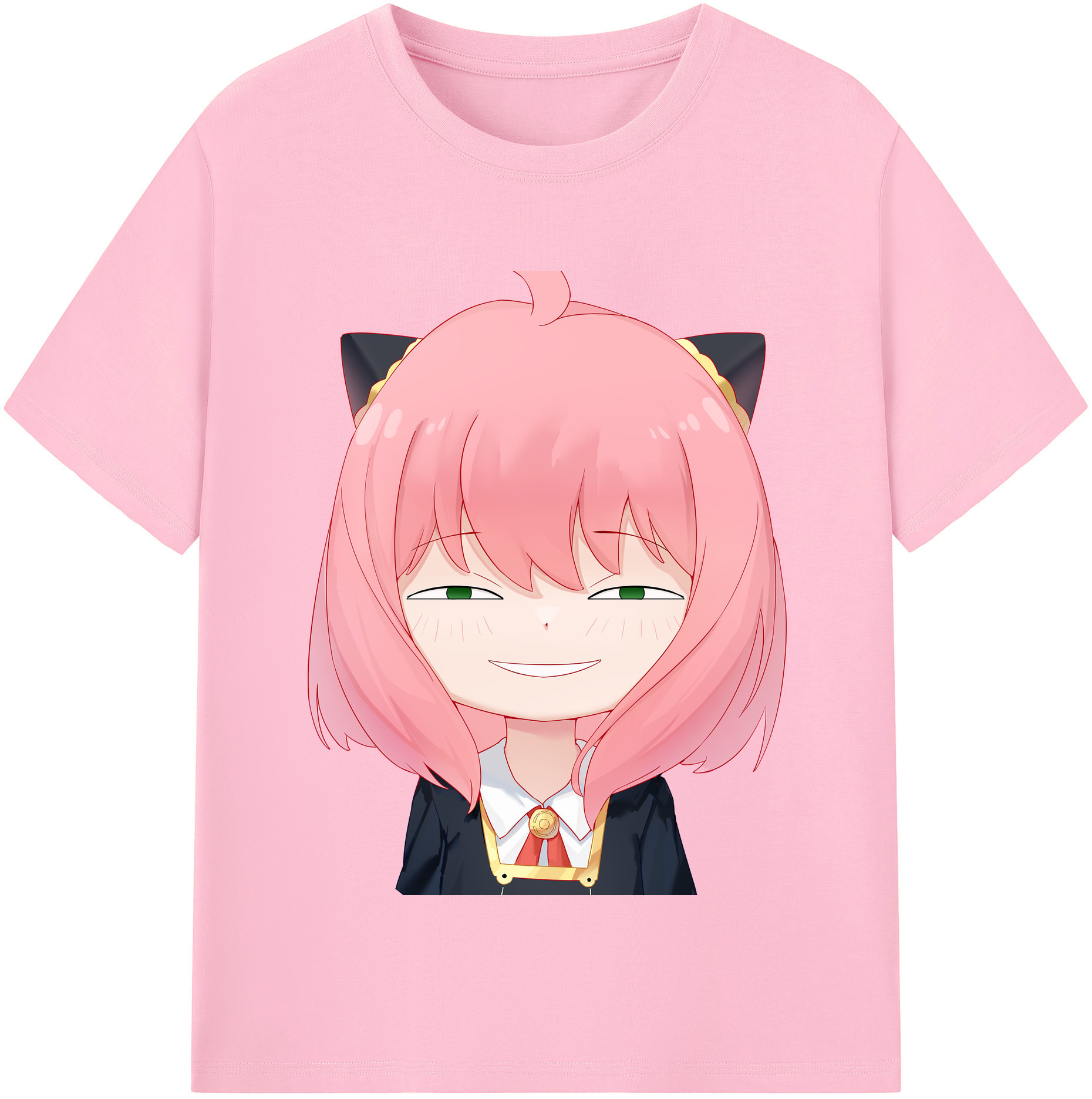 （画像用） SPY×FAMILY间谍家家酒 綿100％半袖Tシャツ（フロントプリント）