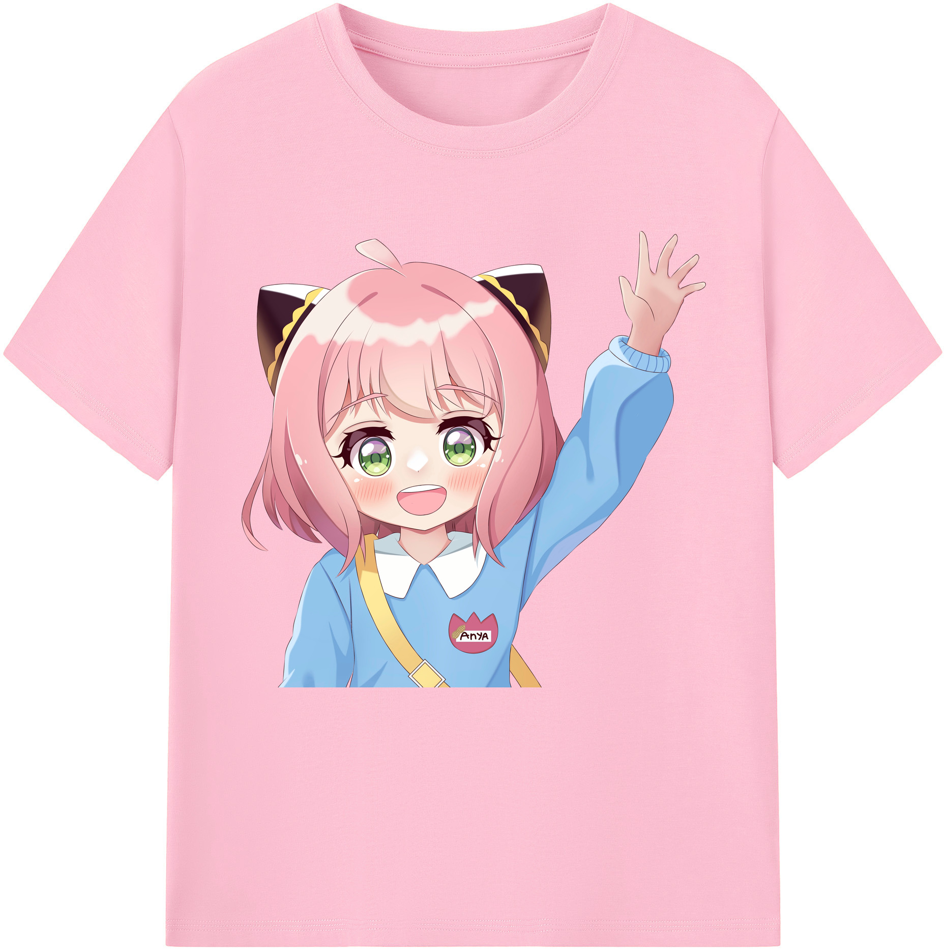 （画像用） SPY×FAMILY间谍家家酒 綿100％半袖Tシャツ（フロントプリント）