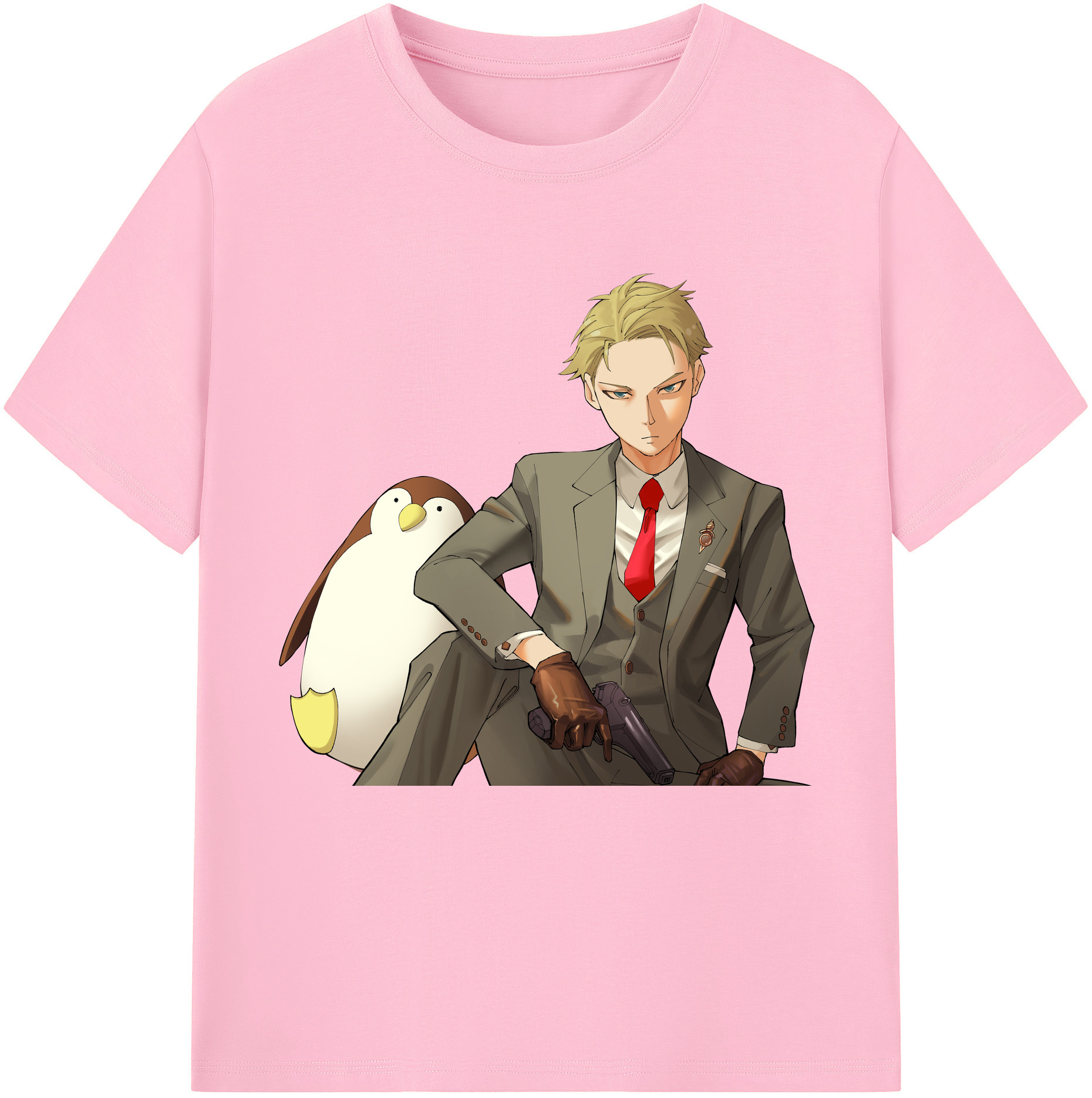 （画像用） SPY×FAMILY间谍家家酒 綿100％半袖Tシャツ（フロントプリント）