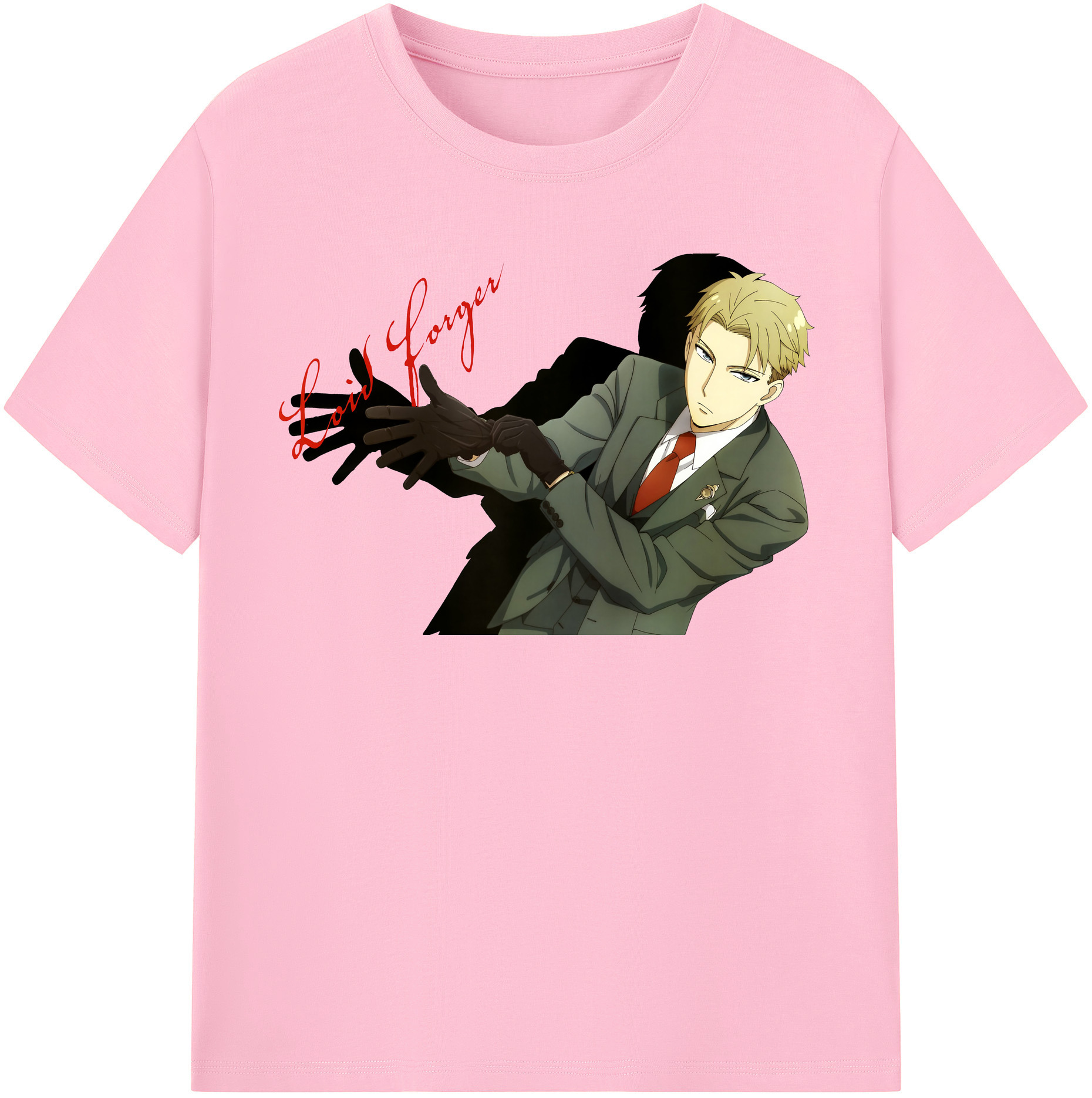 （画像用） SPY×FAMILY间谍家家酒 綿100％半袖Tシャツ（フロントプリント）