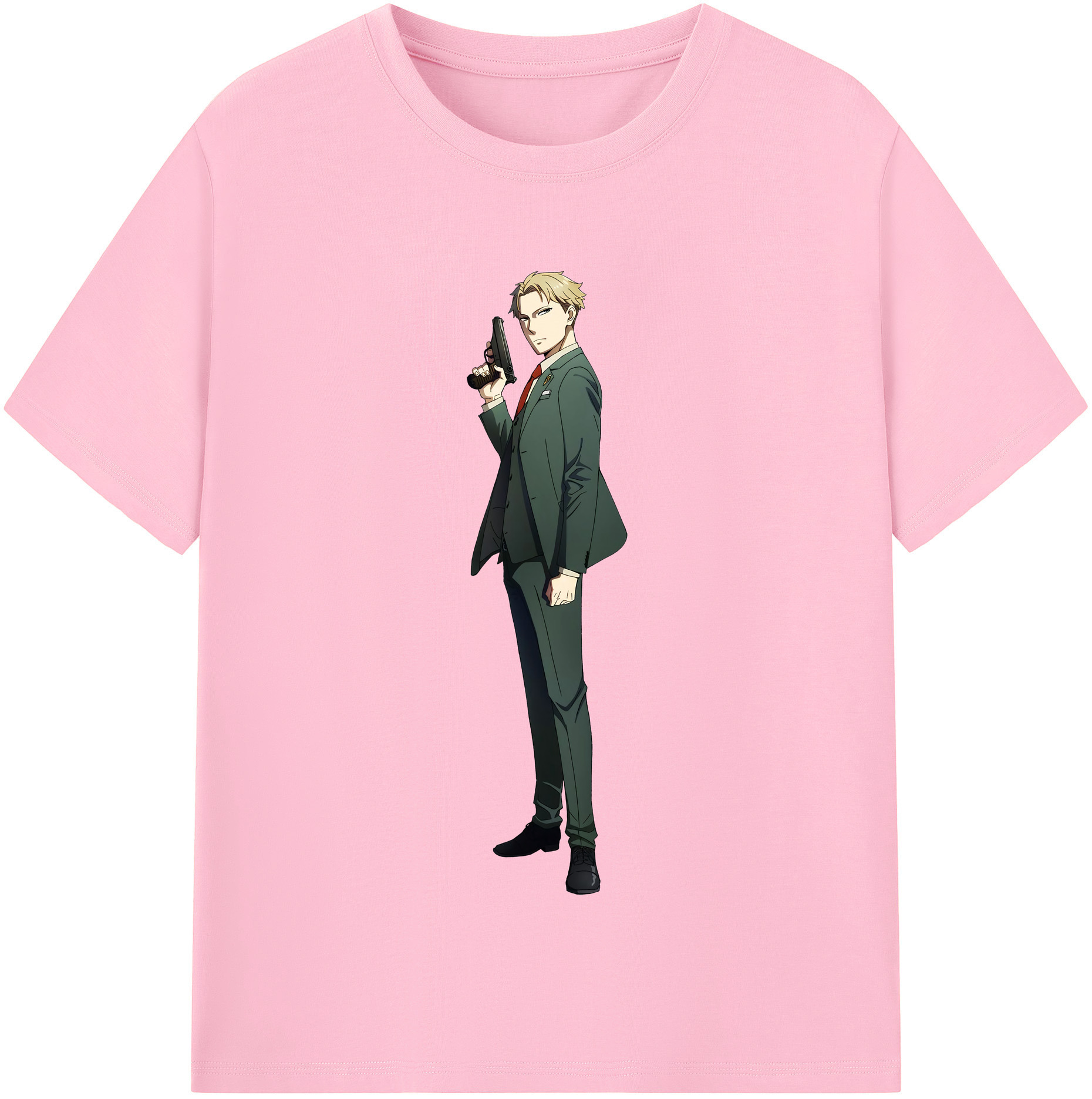 （画像用） SPY×FAMILY间谍家家酒 綿100％半袖Tシャツ（フロントプリント）