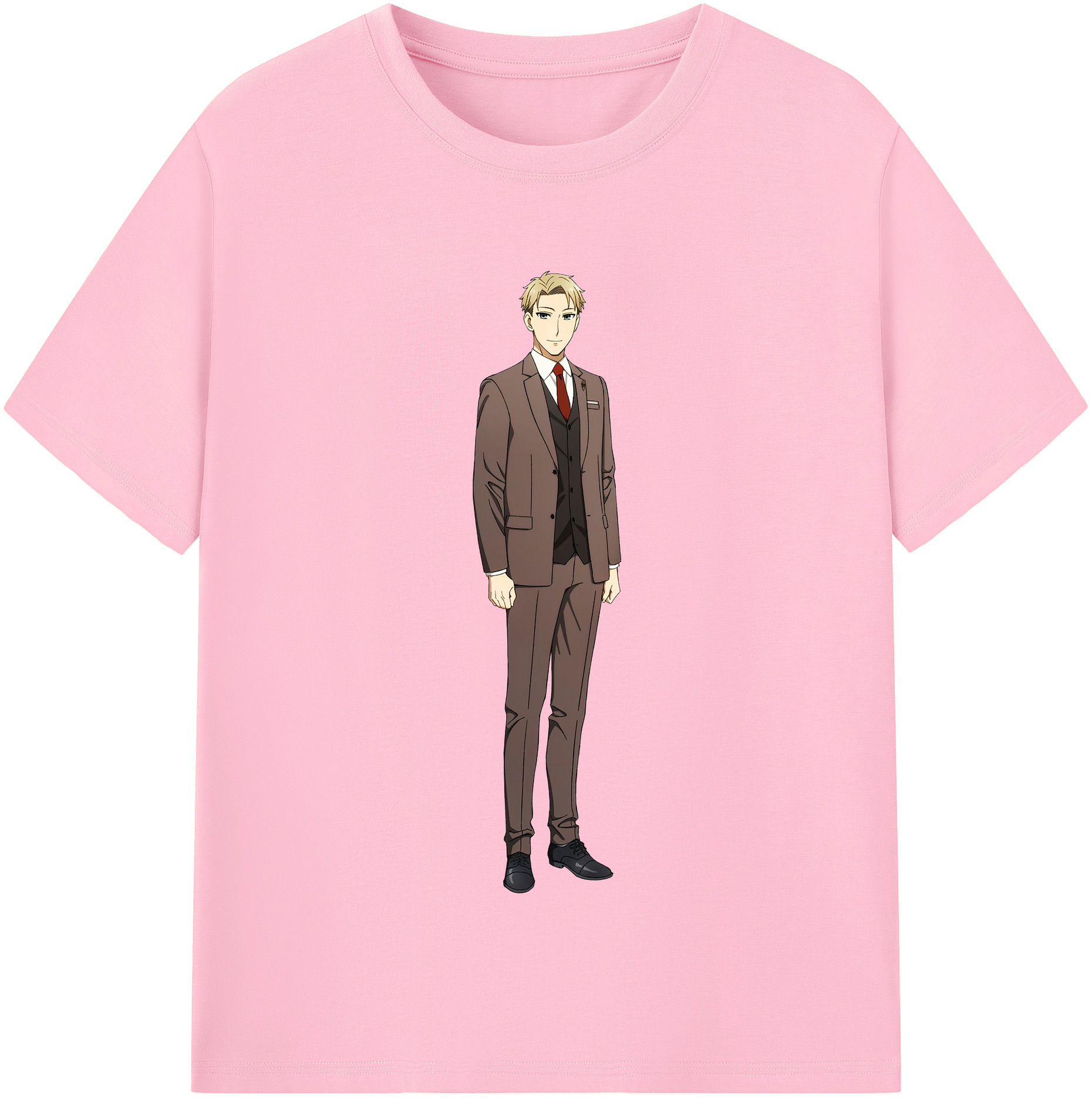 （画像用） SPY×FAMILY间谍家家酒 綿100％半袖Tシャツ（フロントプリント）