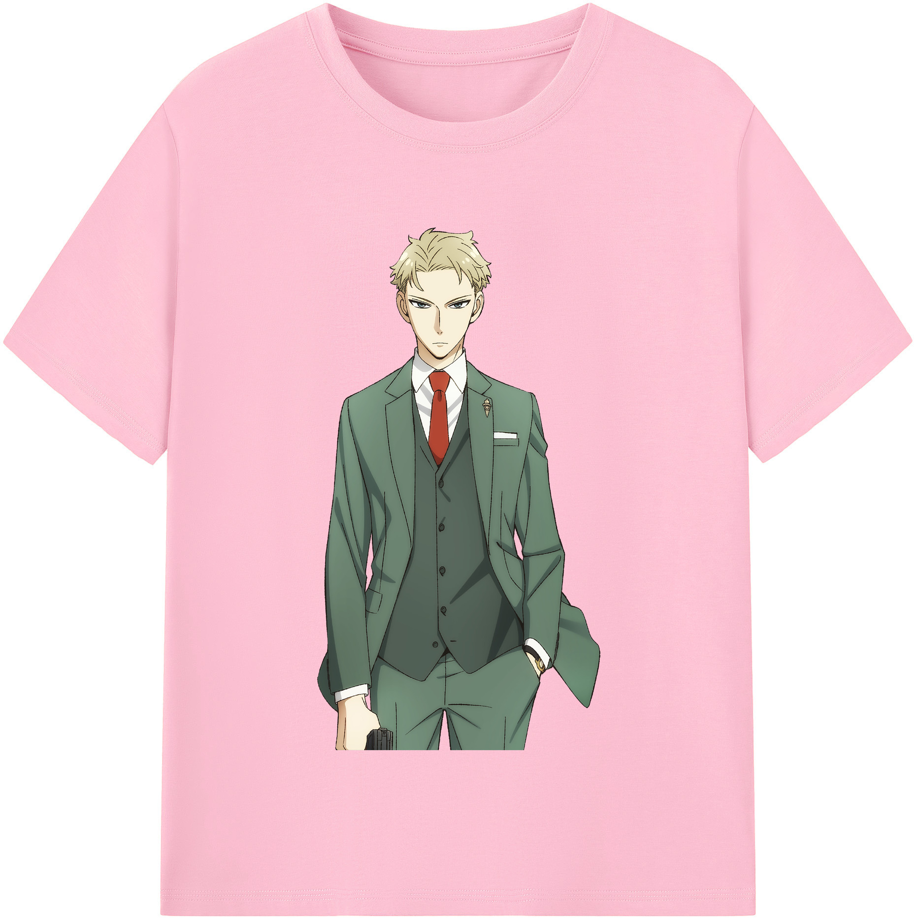 （画像用） SPY×FAMILY间谍家家酒 綿100％半袖Tシャツ（フロントプリント）