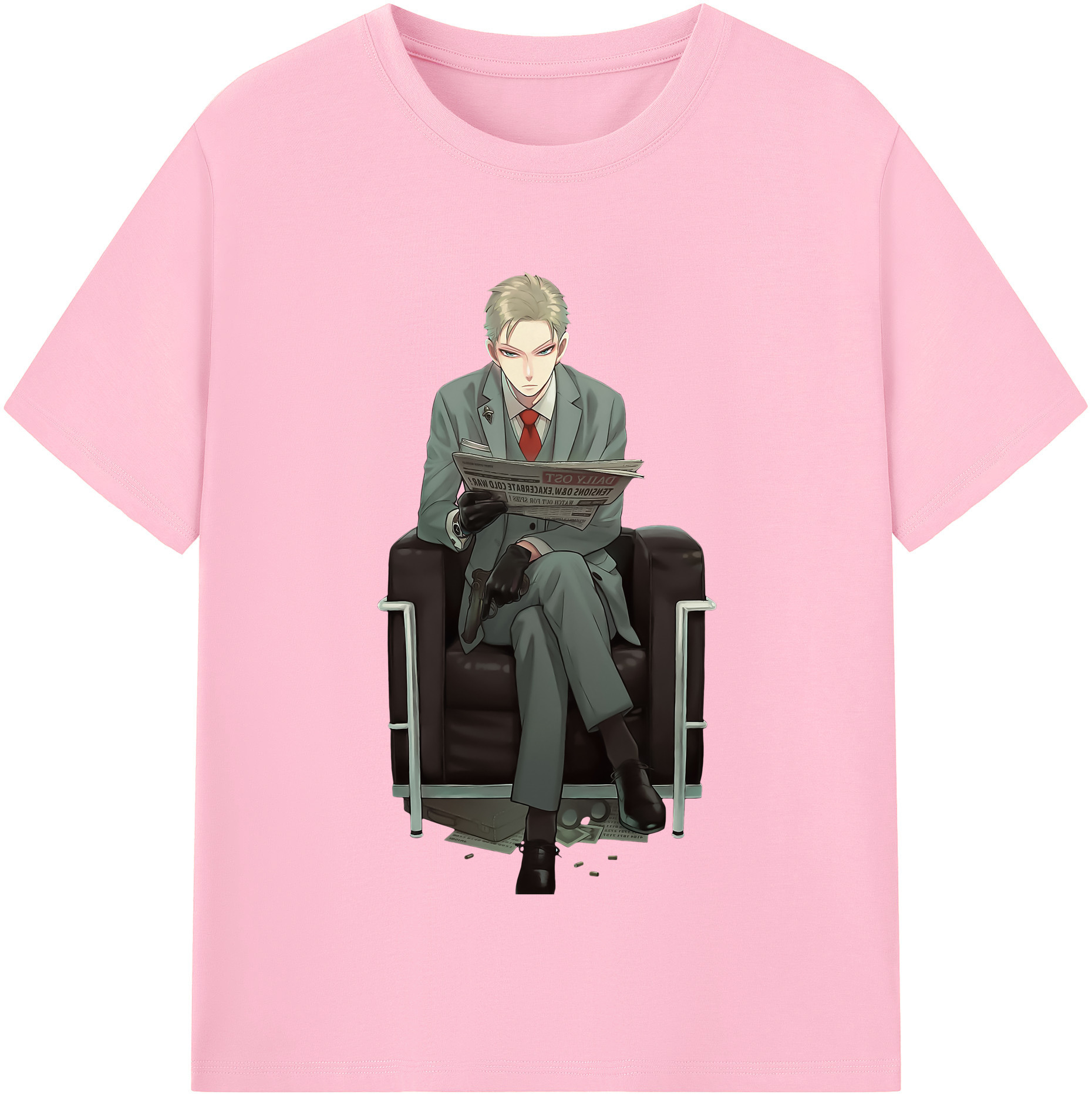 （画像用） SPY×FAMILY间谍家家酒 綿100％半袖Tシャツ（フロントプリント）