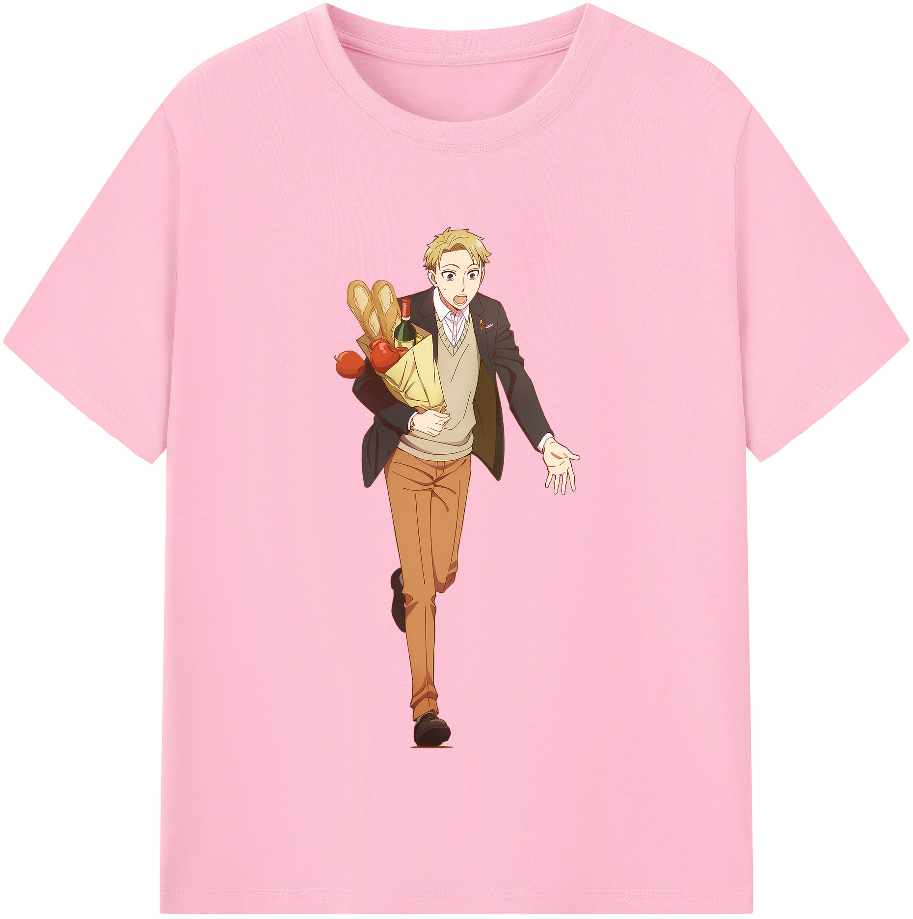 （画像用） SPY×FAMILY间谍家家酒 綿100％半袖Tシャツ（フロントプリント）