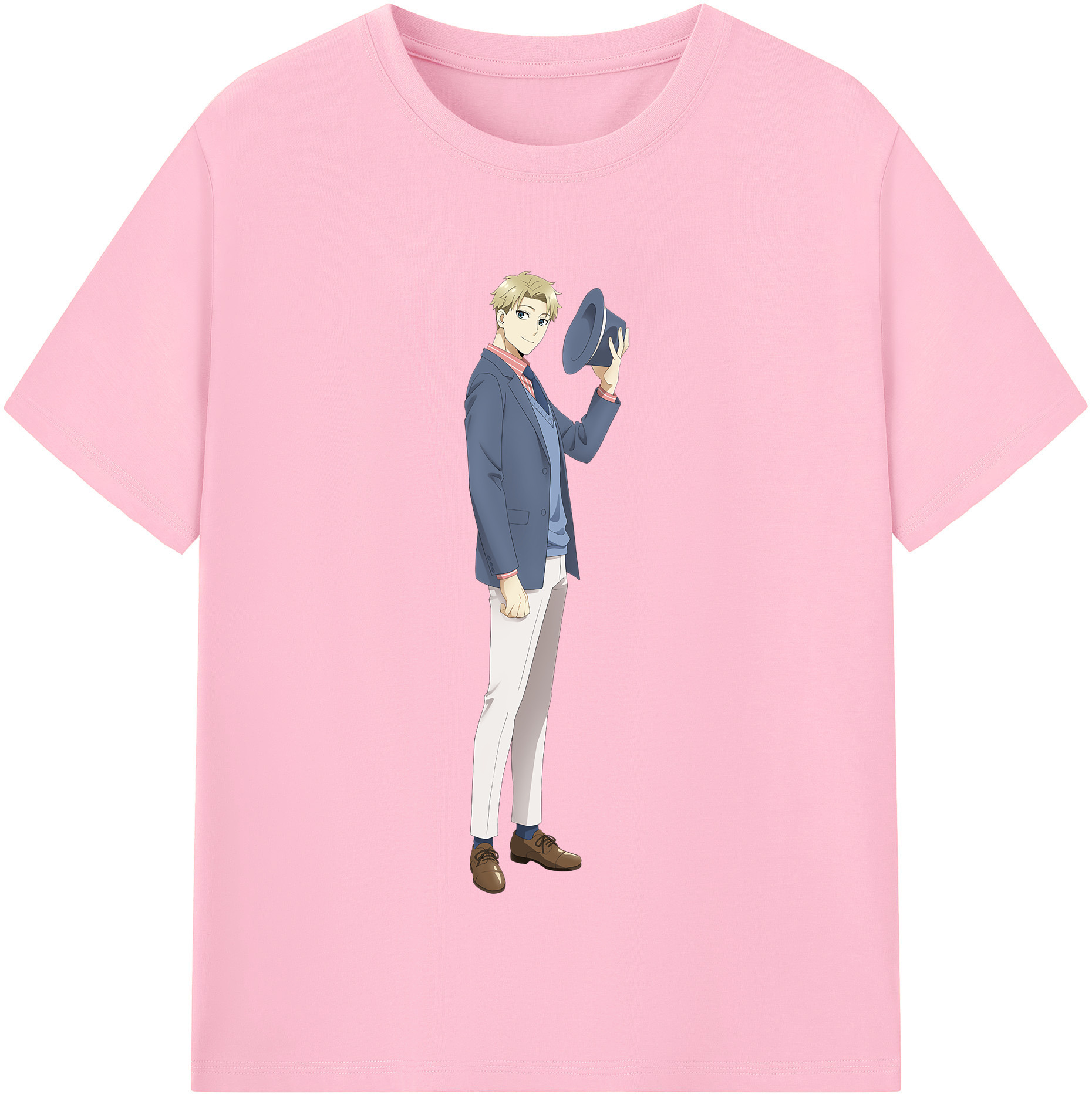 （画像用） SPY×FAMILY间谍家家酒 綿100％半袖Tシャツ（フロントプリント）