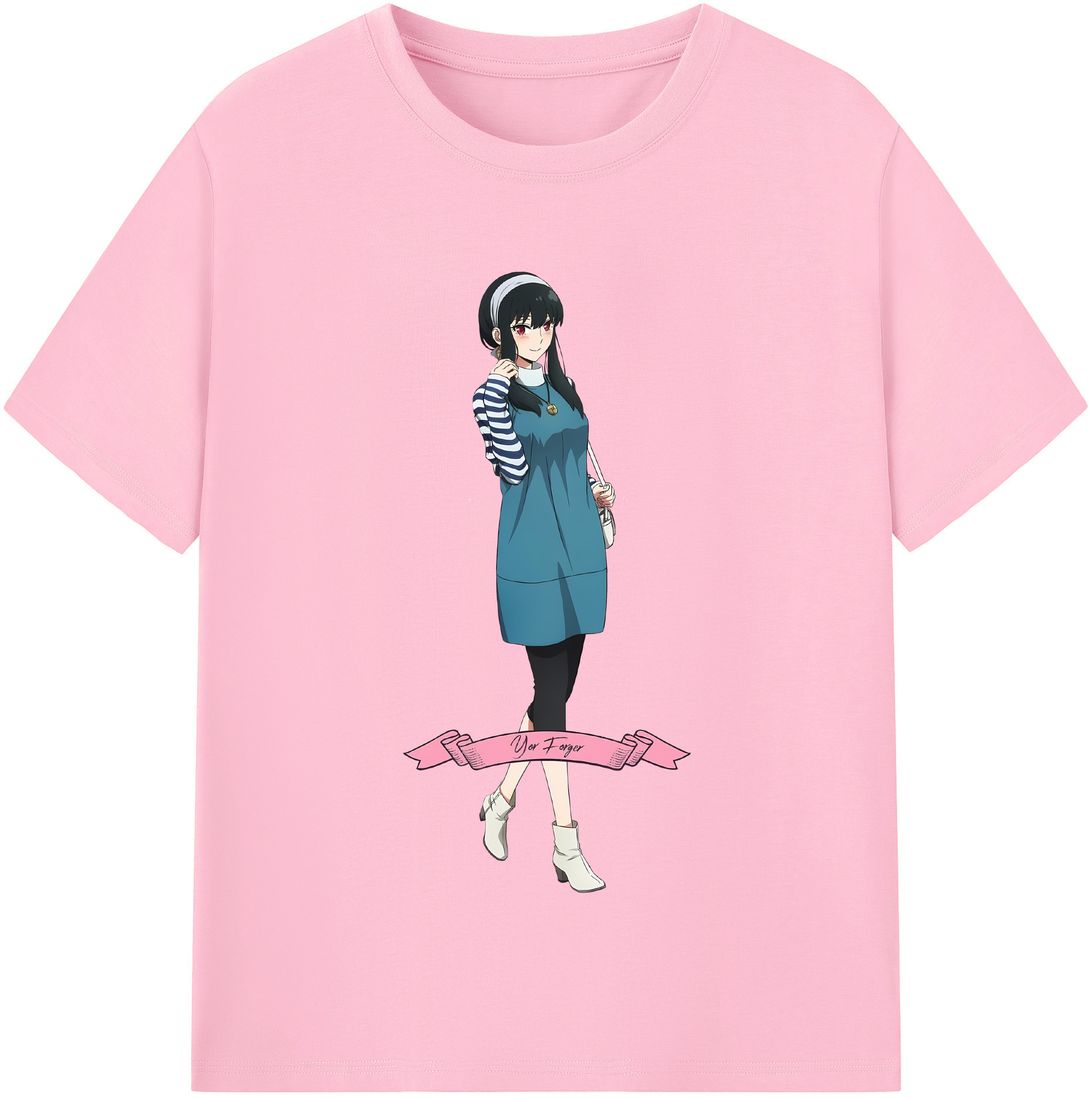 （画像用） SPY×FAMILY间谍家家酒 綿100％半袖Tシャツ（フロントプリント）