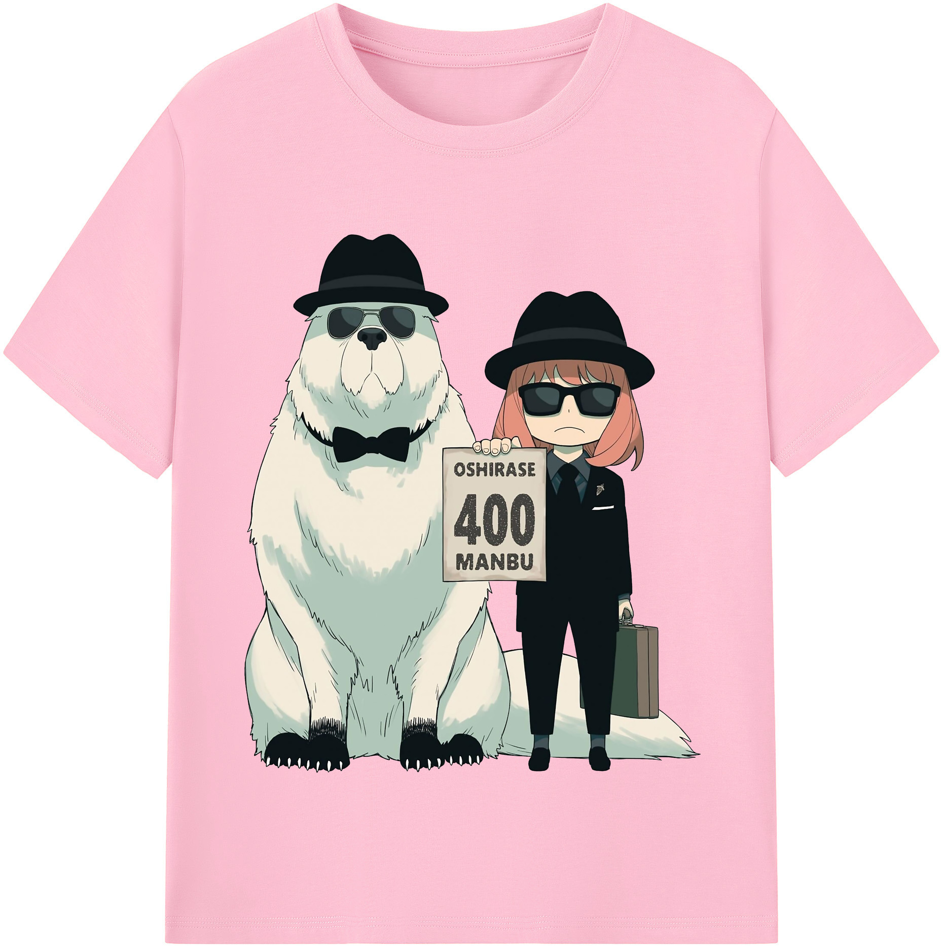 （画像用） SPY×FAMILY间谍家家酒 綿100％半袖Tシャツ（フロントプリント）