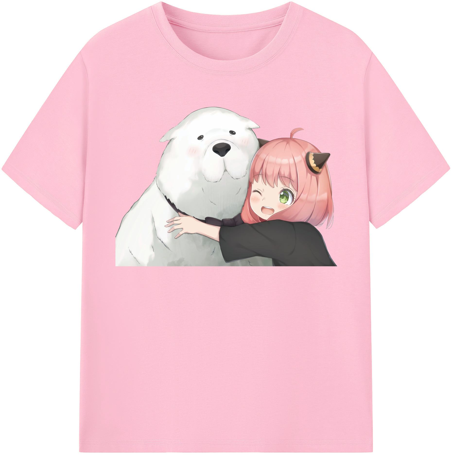 （画像用） SPY×FAMILY间谍家家酒 綿100％半袖Tシャツ（フロントプリント）