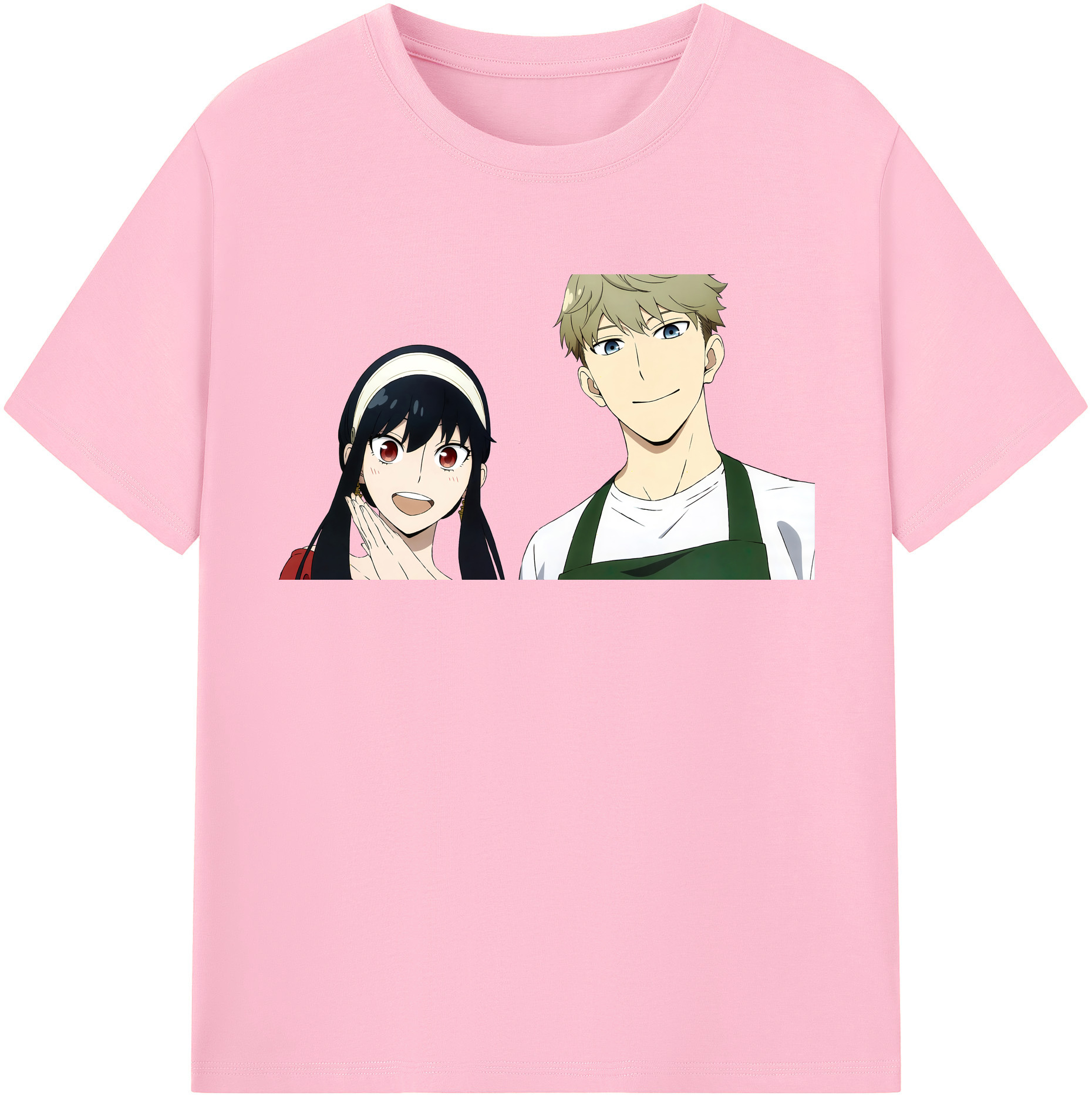（画像用） SPY×FAMILY间谍家家酒 綿100％半袖Tシャツ（フロントプリント）