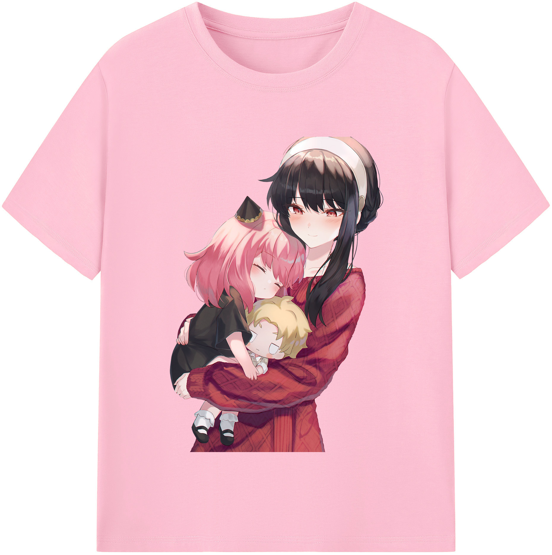 （画像用） SPY×FAMILY间谍家家酒 綿100％半袖Tシャツ（フロントプリント）