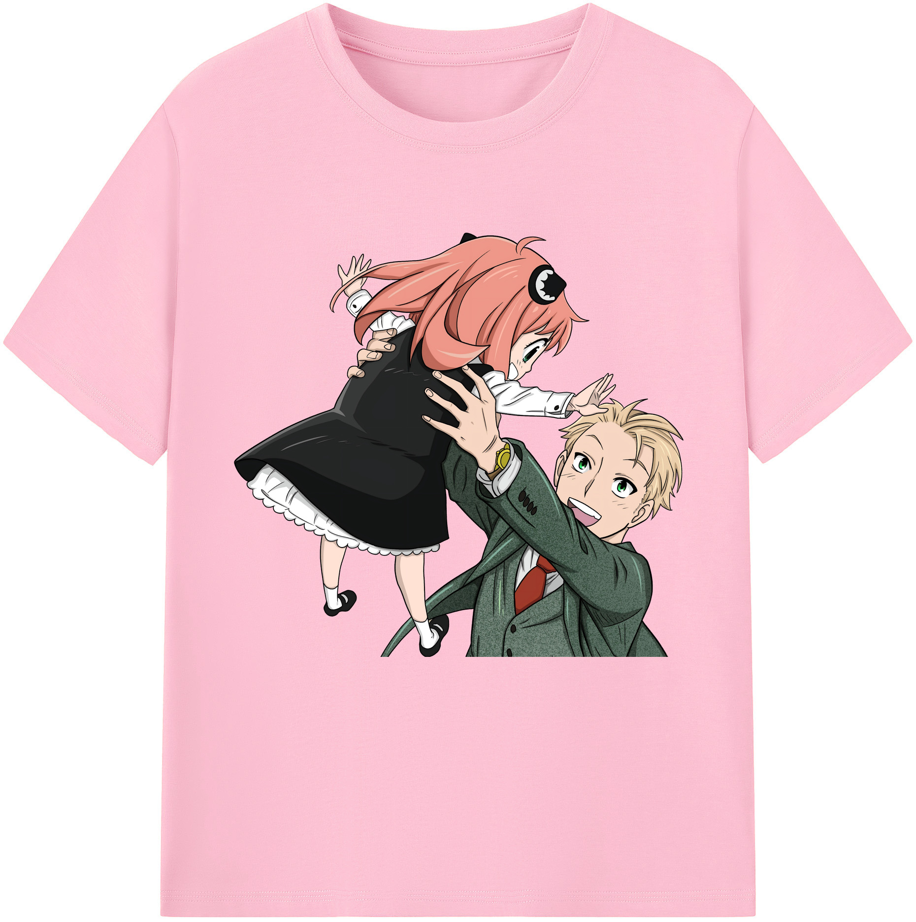 （画像用） SPY×FAMILY间谍家家酒 綿100％半袖Tシャツ（フロントプリント）