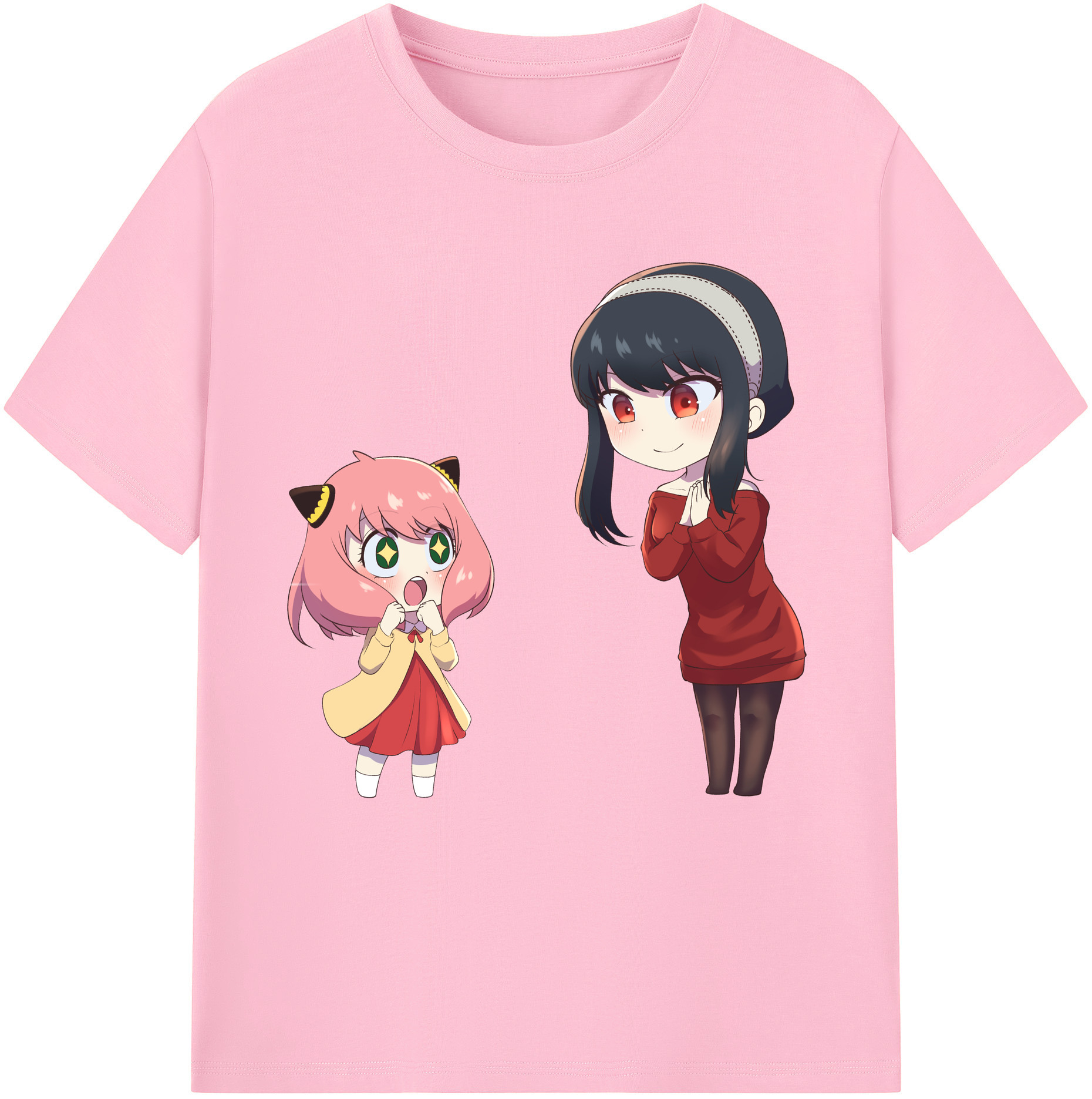 （画像用） SPY×FAMILY间谍家家酒 綿100％半袖Tシャツ（フロントプリント）