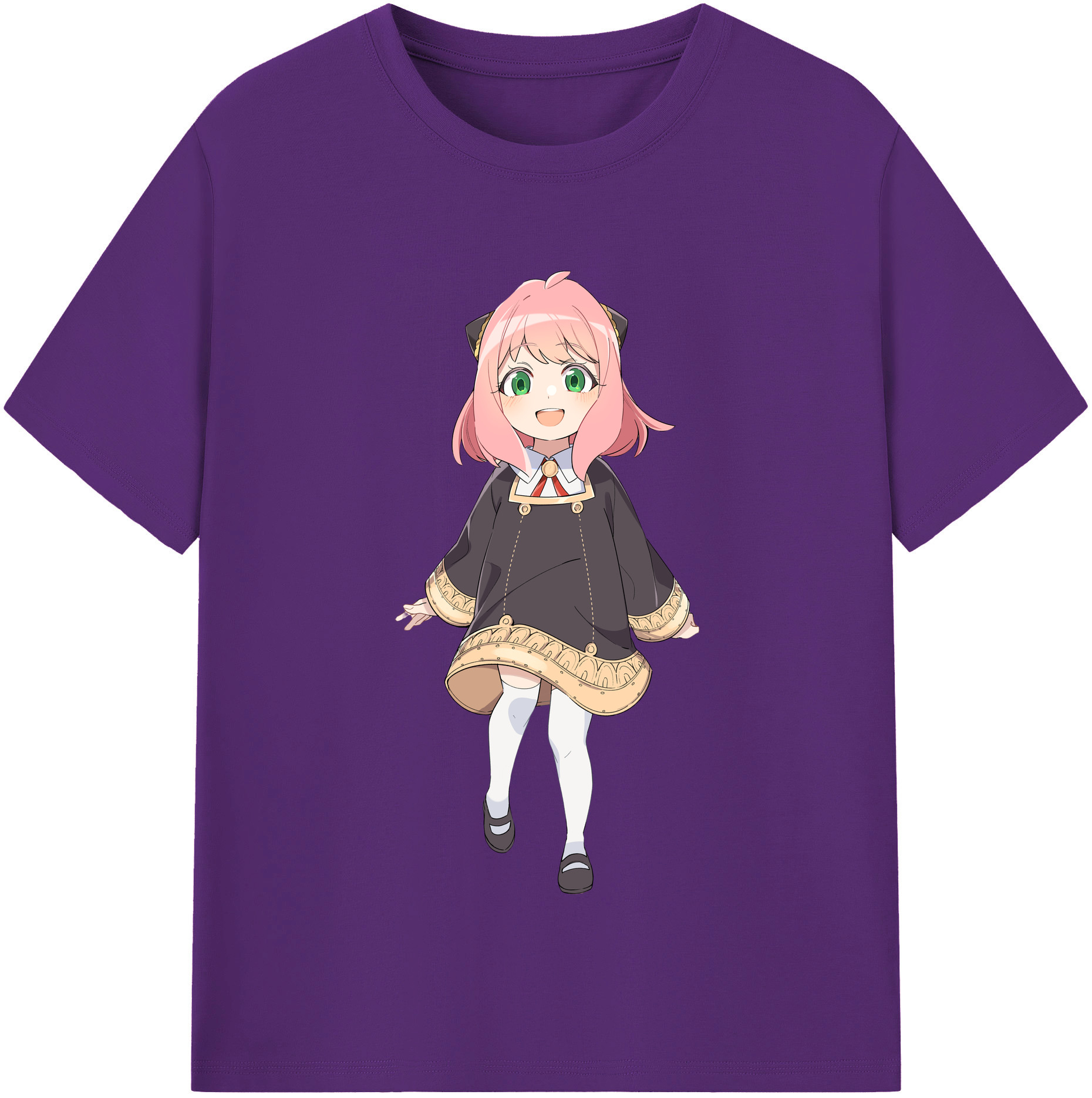 （画像用） SPY×FAMILY间谍家家酒 綿100％半袖Tシャツ（フロントプリント）