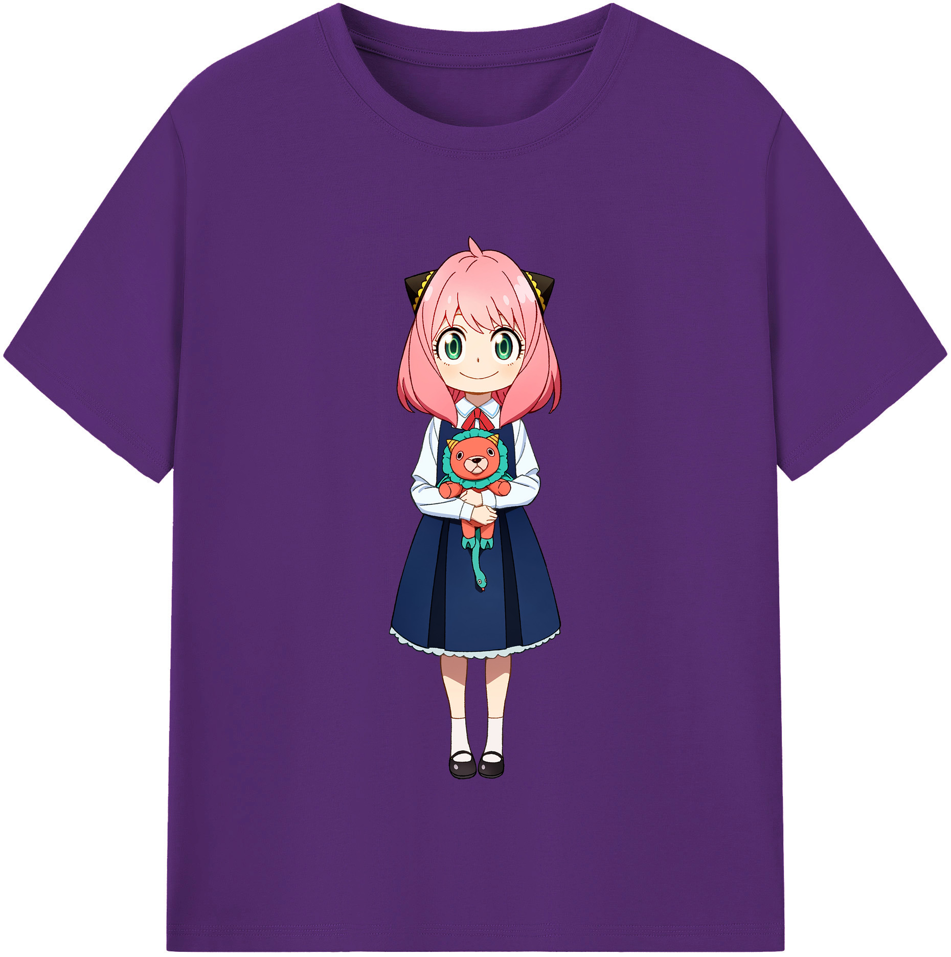 （画像用） SPY×FAMILY间谍家家酒 綿100％半袖Tシャツ（フロントプリント）