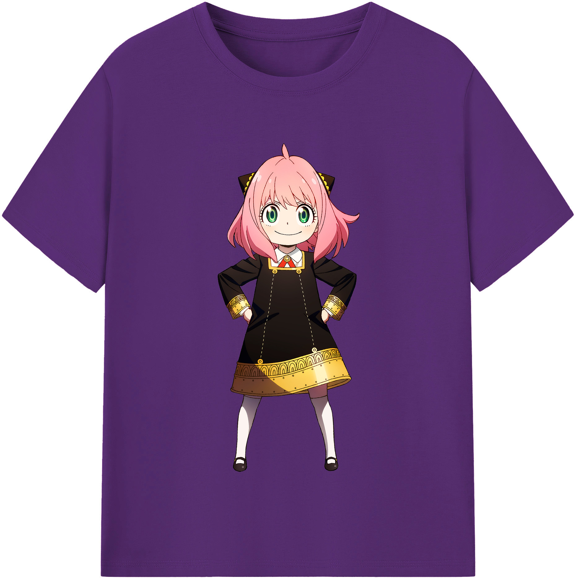 （画像用） SPY×FAMILY间谍家家酒 綿100％半袖Tシャツ（フロントプリント）
