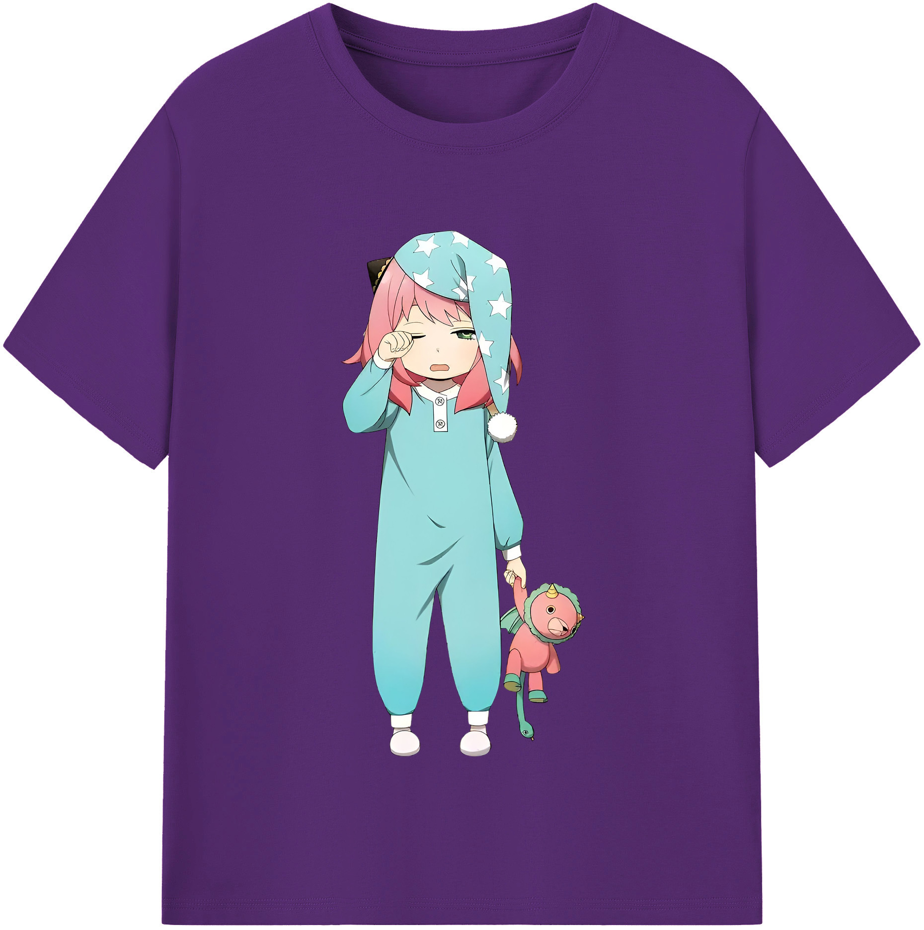 （画像用） SPY×FAMILY间谍家家酒 綿100％半袖Tシャツ（フロントプリント）