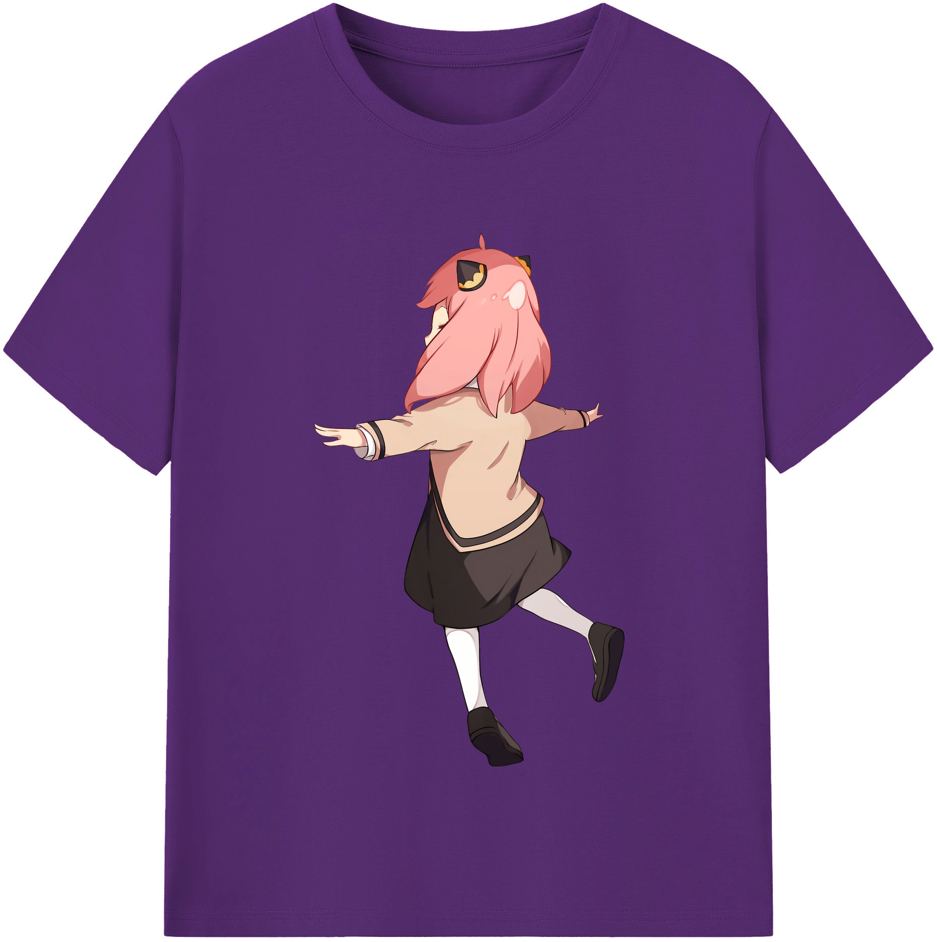 （画像用） SPY×FAMILY间谍家家酒 綿100％半袖Tシャツ（フロントプリント）