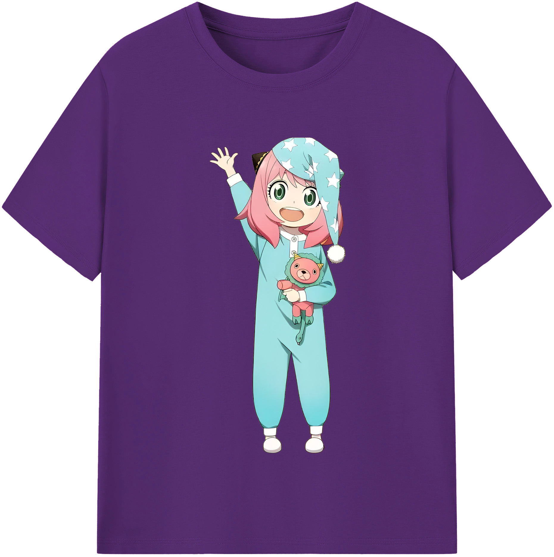 （画像用） SPY×FAMILY间谍家家酒 綿100％半袖Tシャツ（フロントプリント）