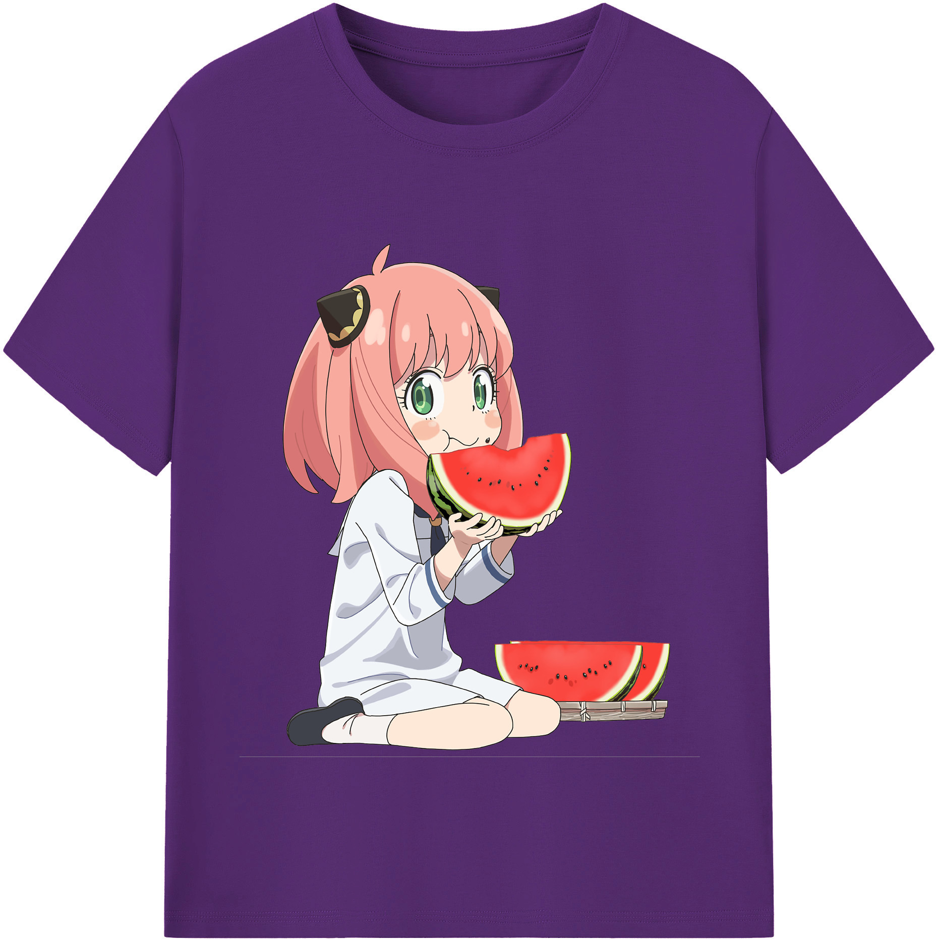 （画像用） SPY×FAMILY间谍家家酒 綿100％半袖Tシャツ（フロントプリント）
