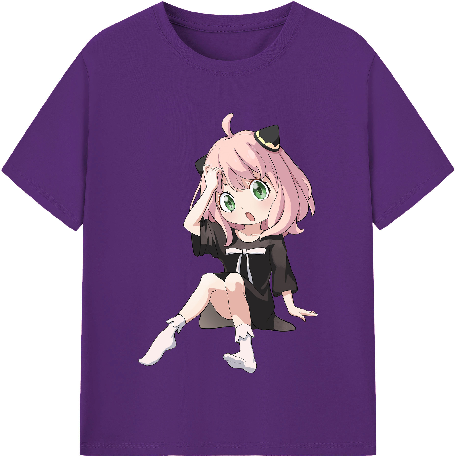 （画像用） SPY×FAMILY间谍家家酒 綿100％半袖Tシャツ（フロントプリント）