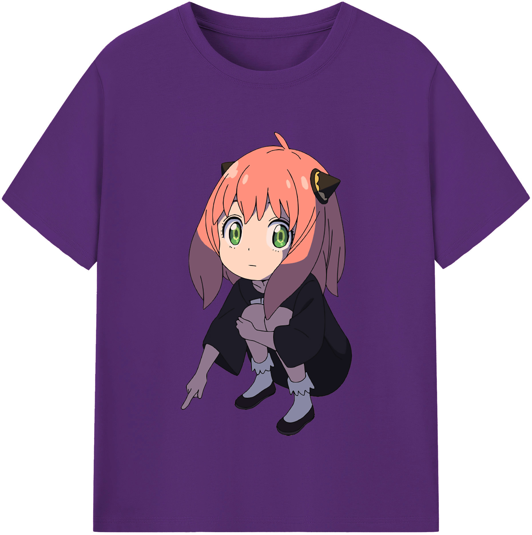 （画像用） SPY×FAMILY间谍家家酒 綿100％半袖Tシャツ（フロントプリント）
