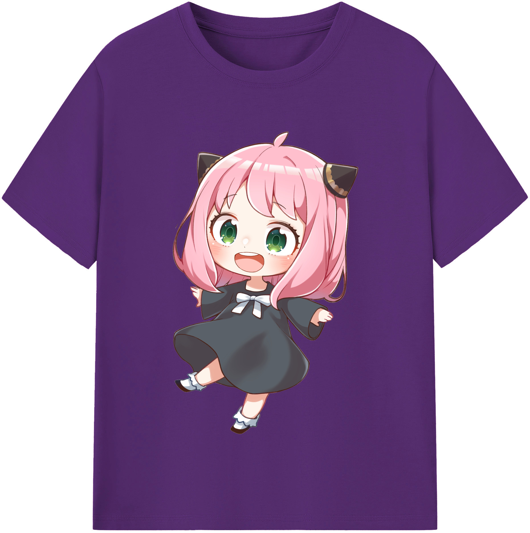 （画像用） SPY×FAMILY间谍家家酒 綿100％半袖Tシャツ（フロントプリント）