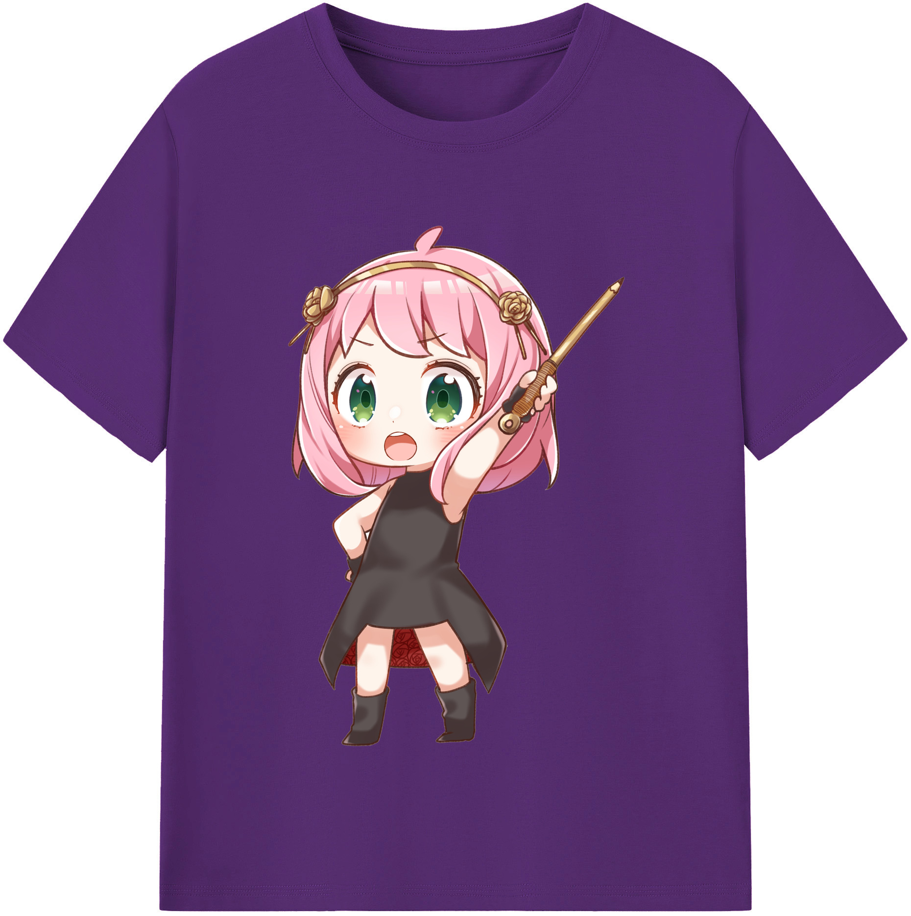 （画像用） SPY×FAMILY间谍家家酒 綿100％半袖Tシャツ（フロントプリント）