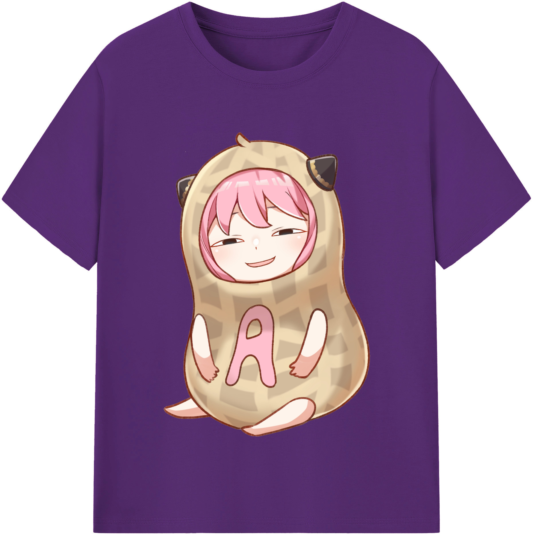 （画像用） SPY×FAMILY间谍家家酒 綿100％半袖Tシャツ（フロントプリント）