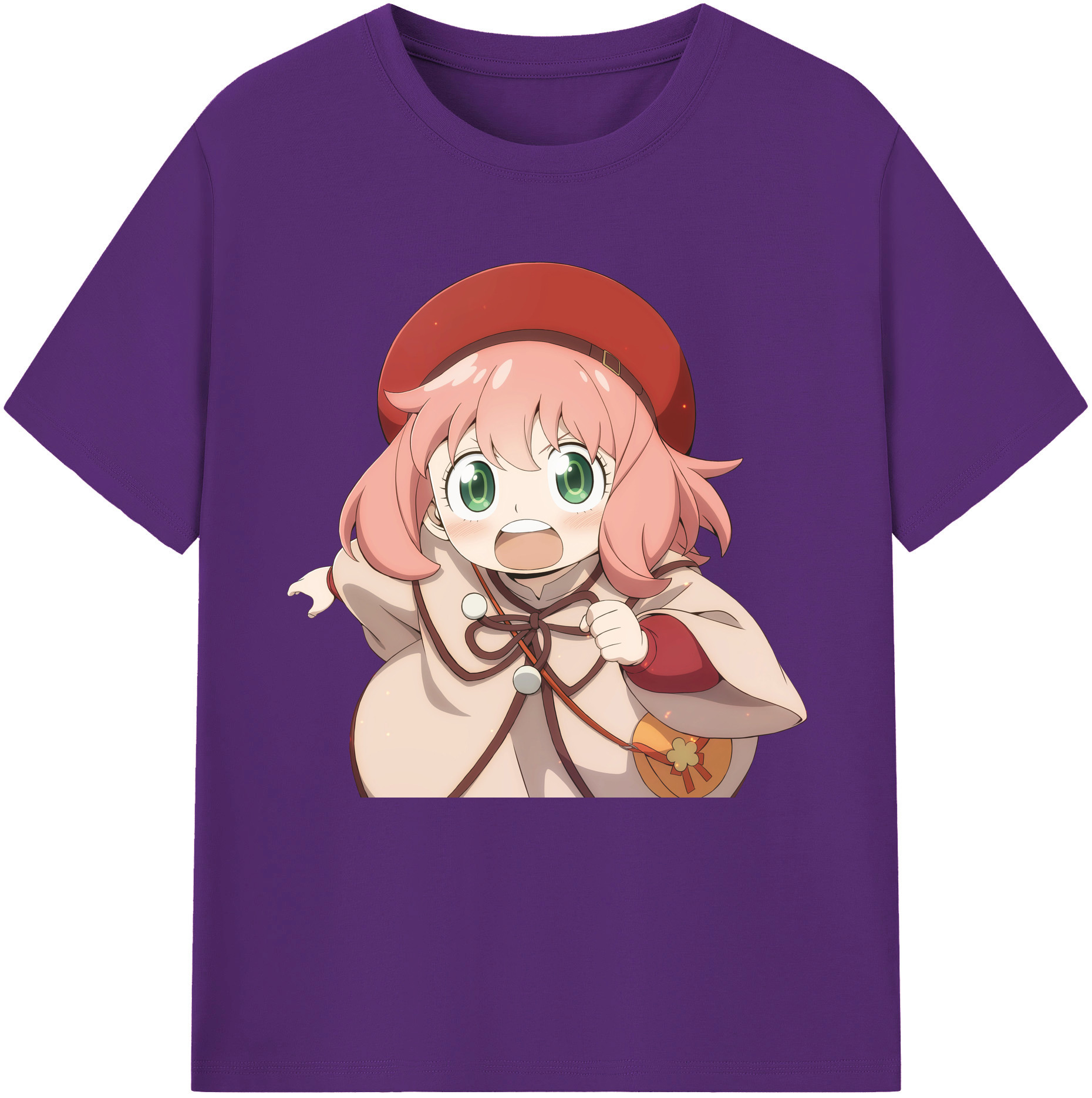 （画像用） SPY×FAMILY间谍家家酒 綿100％半袖Tシャツ（フロントプリント）