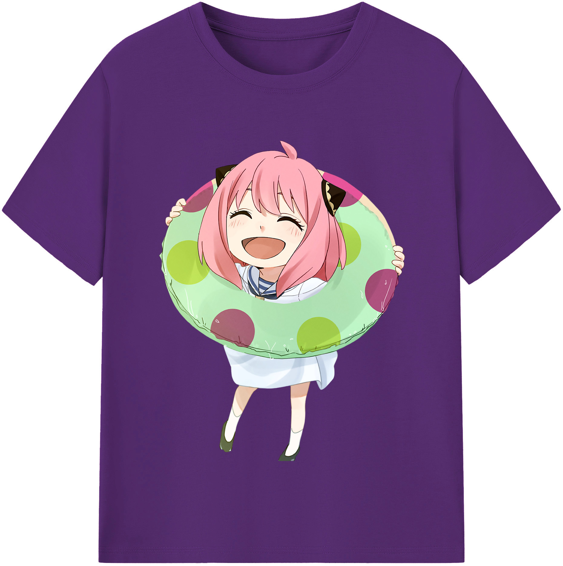 （画像用） SPY×FAMILY间谍家家酒 綿100％半袖Tシャツ（フロントプリント）