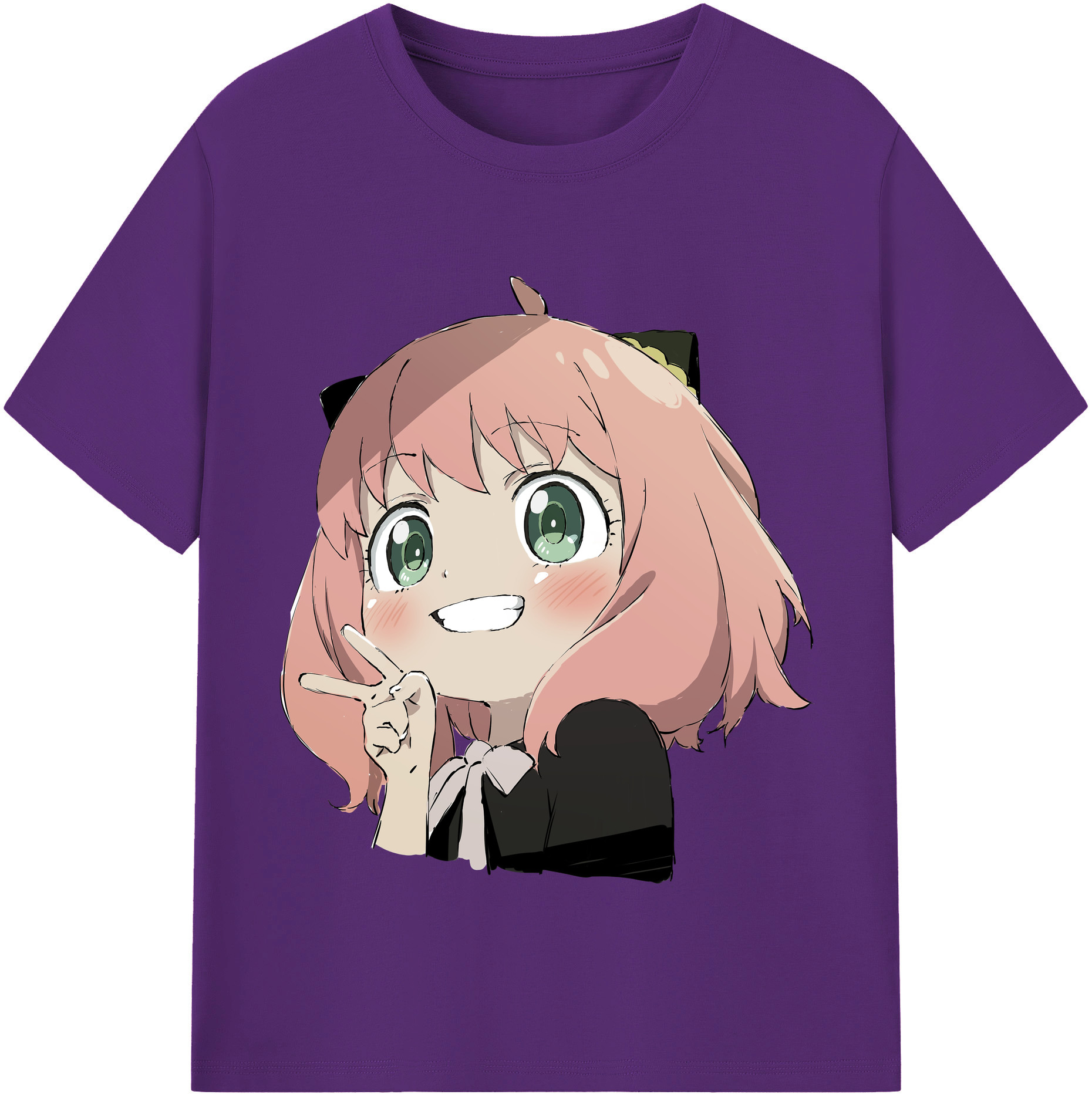 （画像用） SPY×FAMILY间谍家家酒 綿100％半袖Tシャツ（フロントプリント）