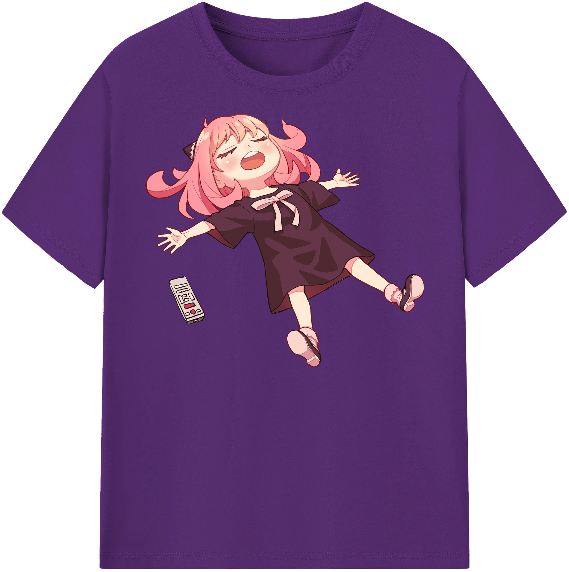 （画像用） SPY×FAMILY间谍家家酒 綿100％半袖Tシャツ（フロントプリント）