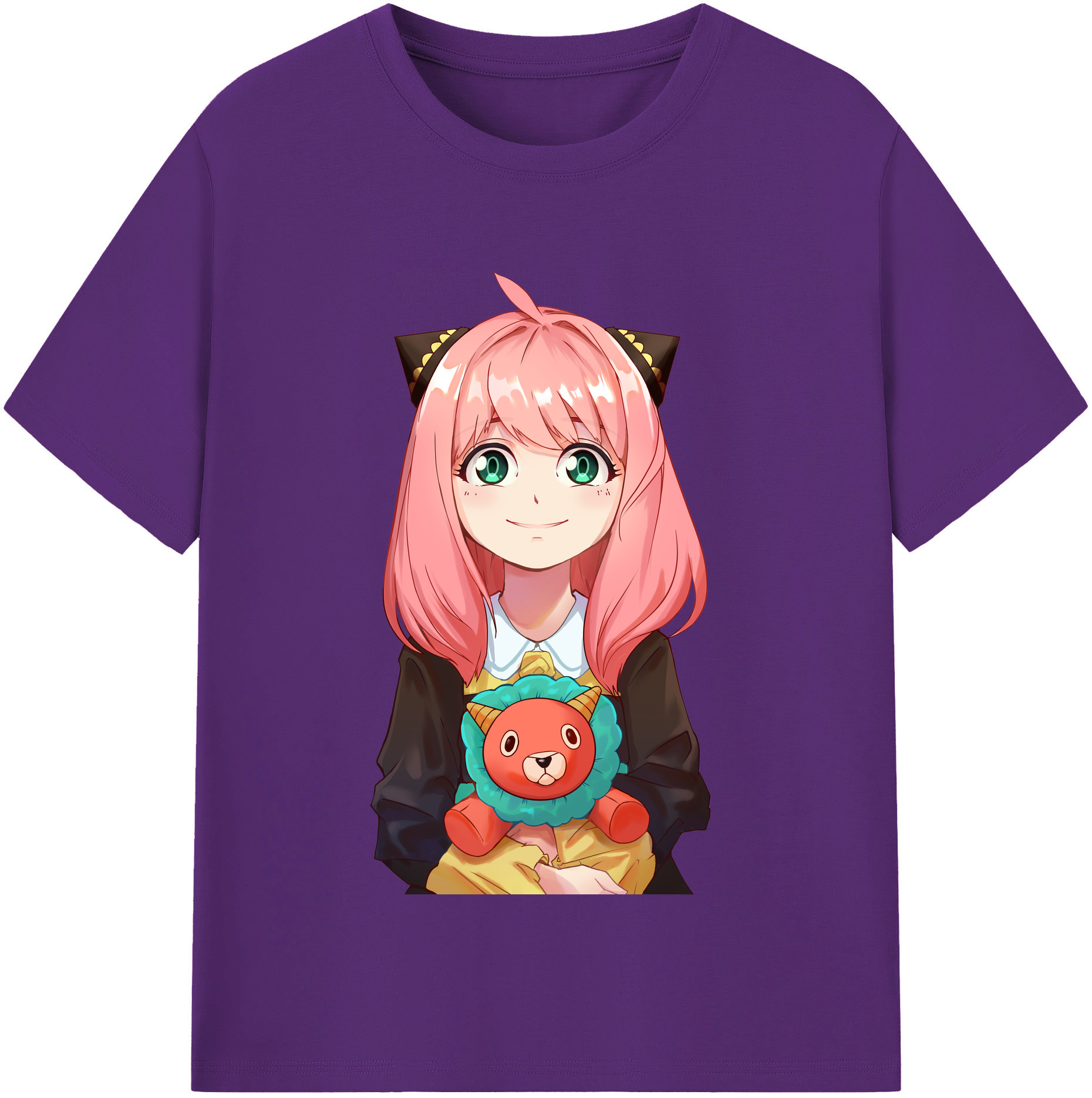 （画像用） SPY×FAMILY间谍家家酒 綿100％半袖Tシャツ（フロントプリント）