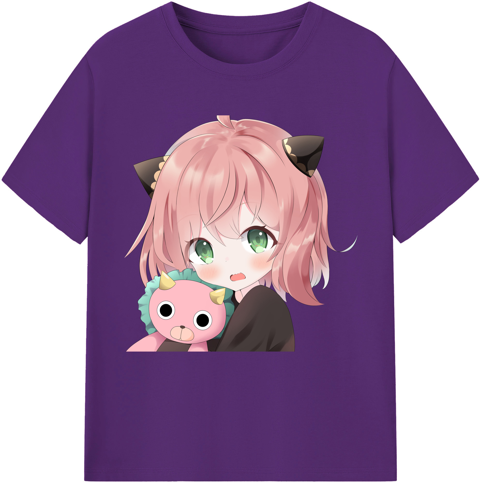 （画像用） SPY×FAMILY间谍家家酒 綿100％半袖Tシャツ（フロントプリント）