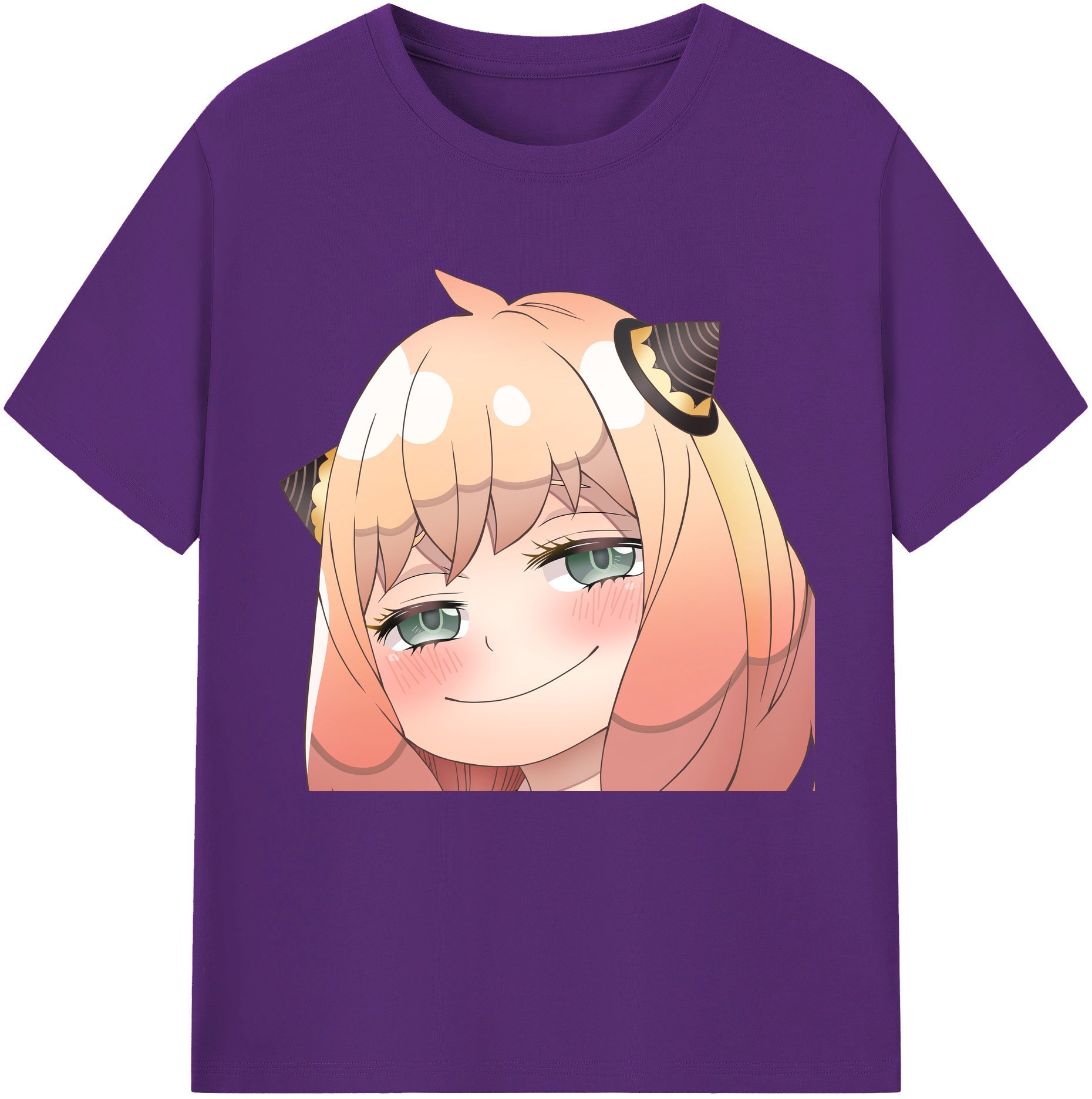 （画像用） SPY×FAMILY间谍家家酒 綿100％半袖Tシャツ（フロントプリント）