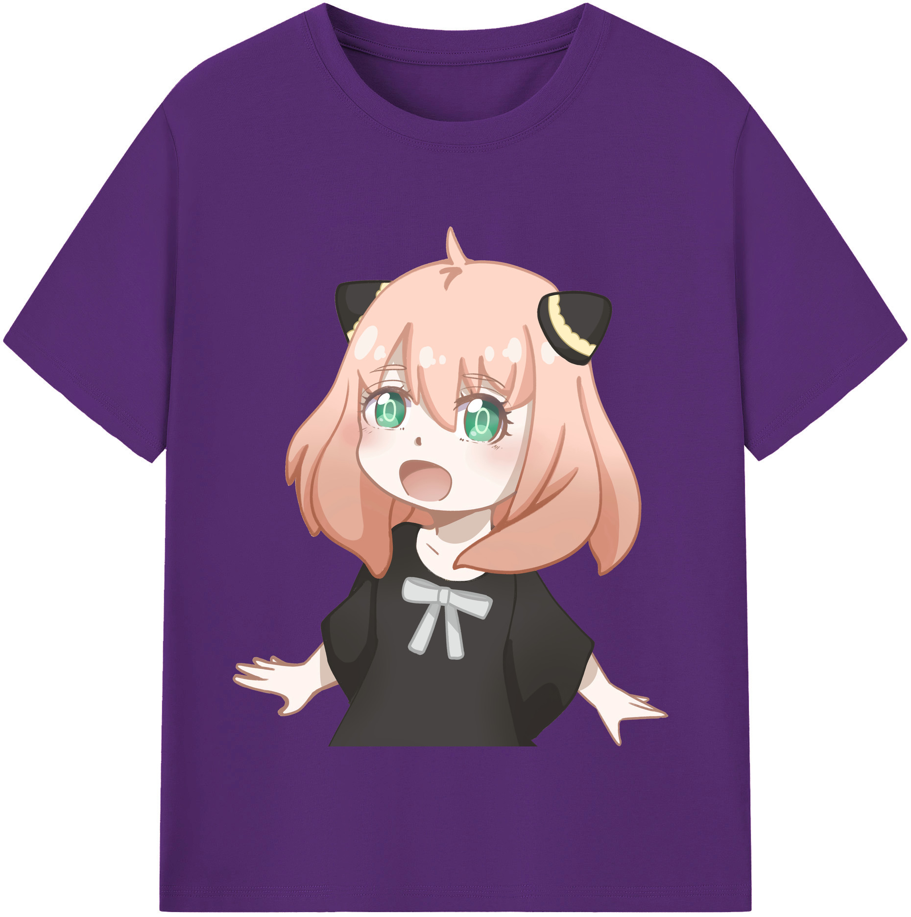 （画像用） SPY×FAMILY间谍家家酒 綿100％半袖Tシャツ（フロントプリント）