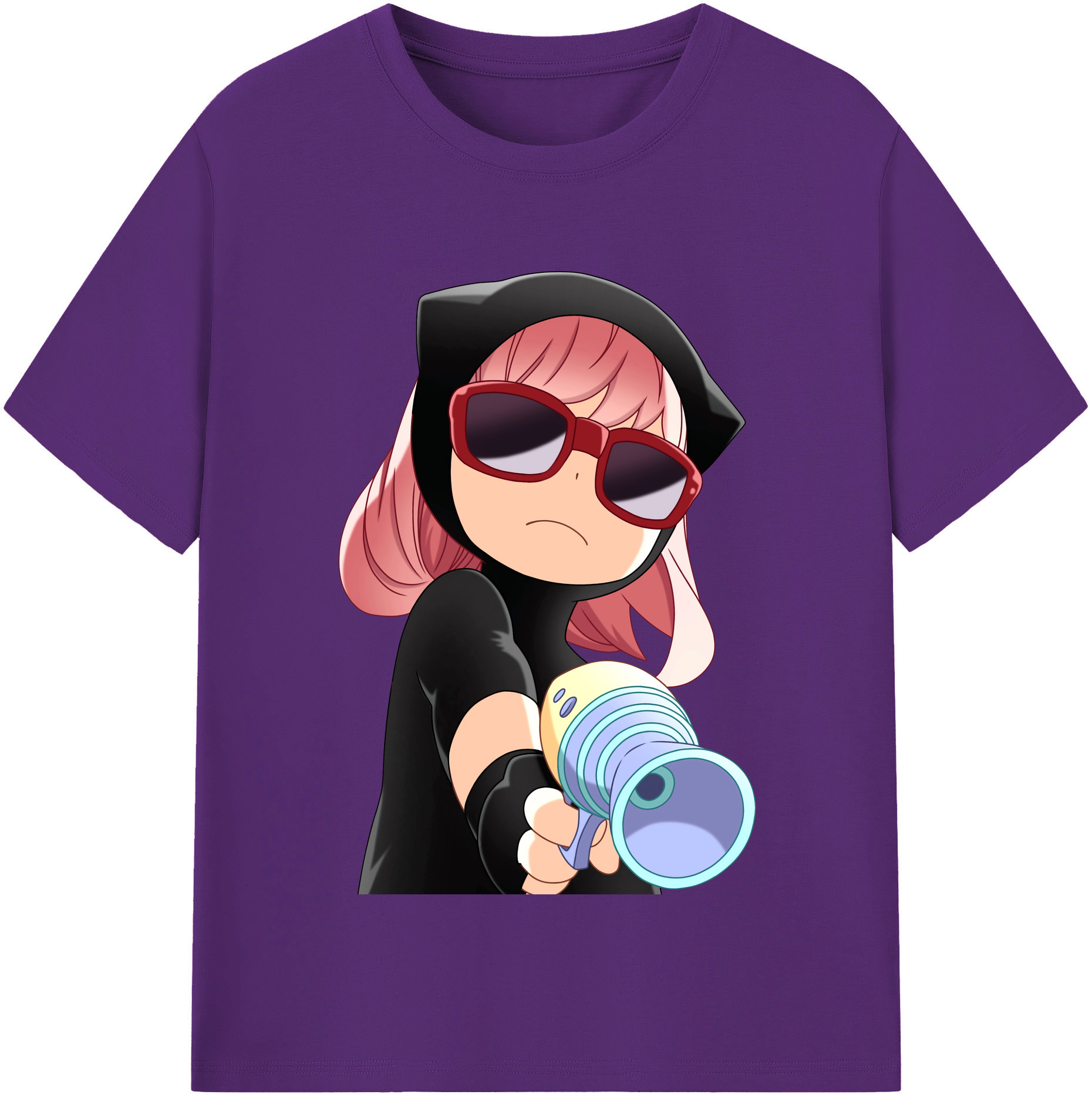 （画像用） SPY×FAMILY间谍家家酒 綿100％半袖Tシャツ（フロントプリント）