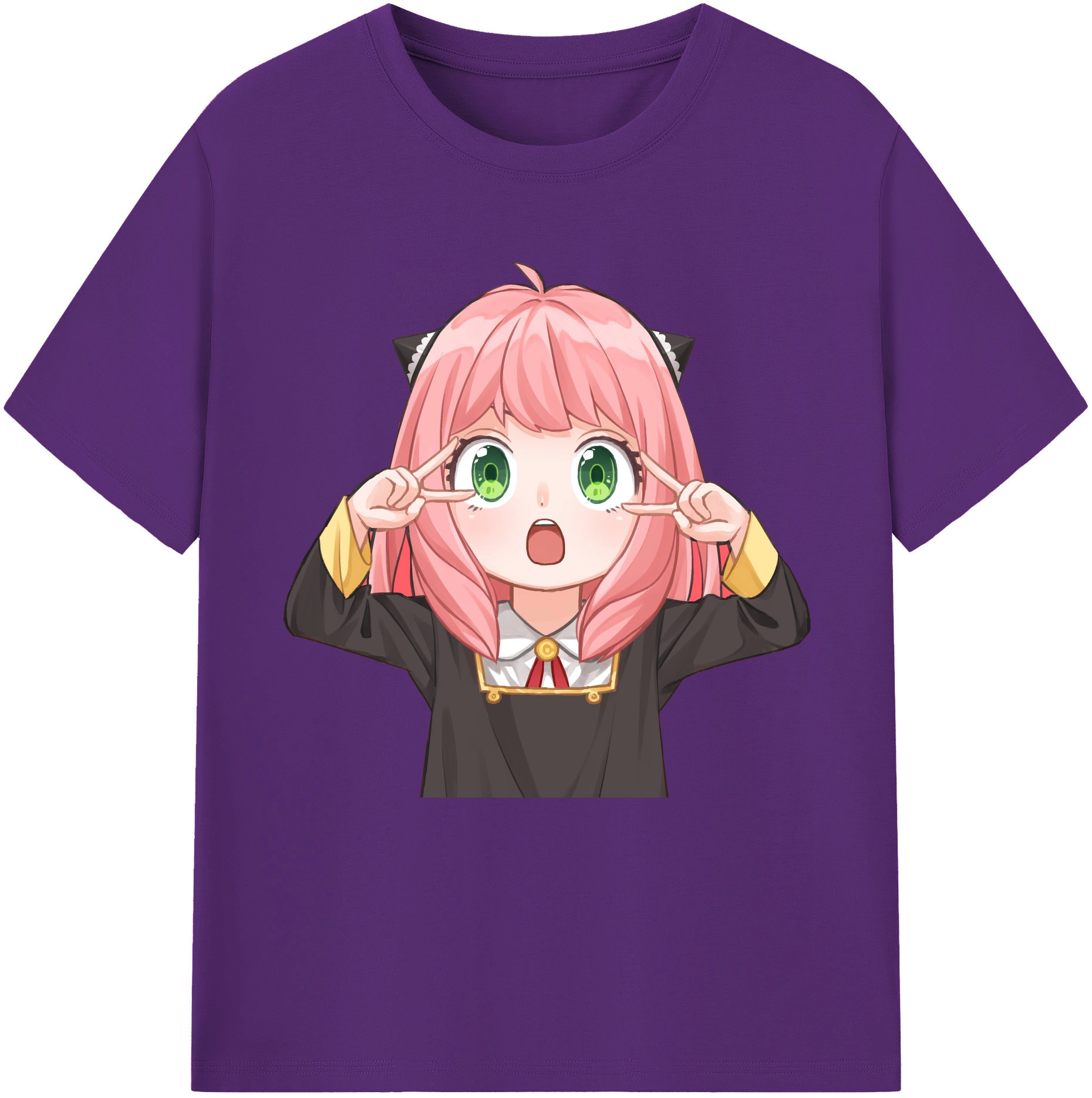 （画像用） SPY×FAMILY间谍家家酒 綿100％半袖Tシャツ（フロントプリント）