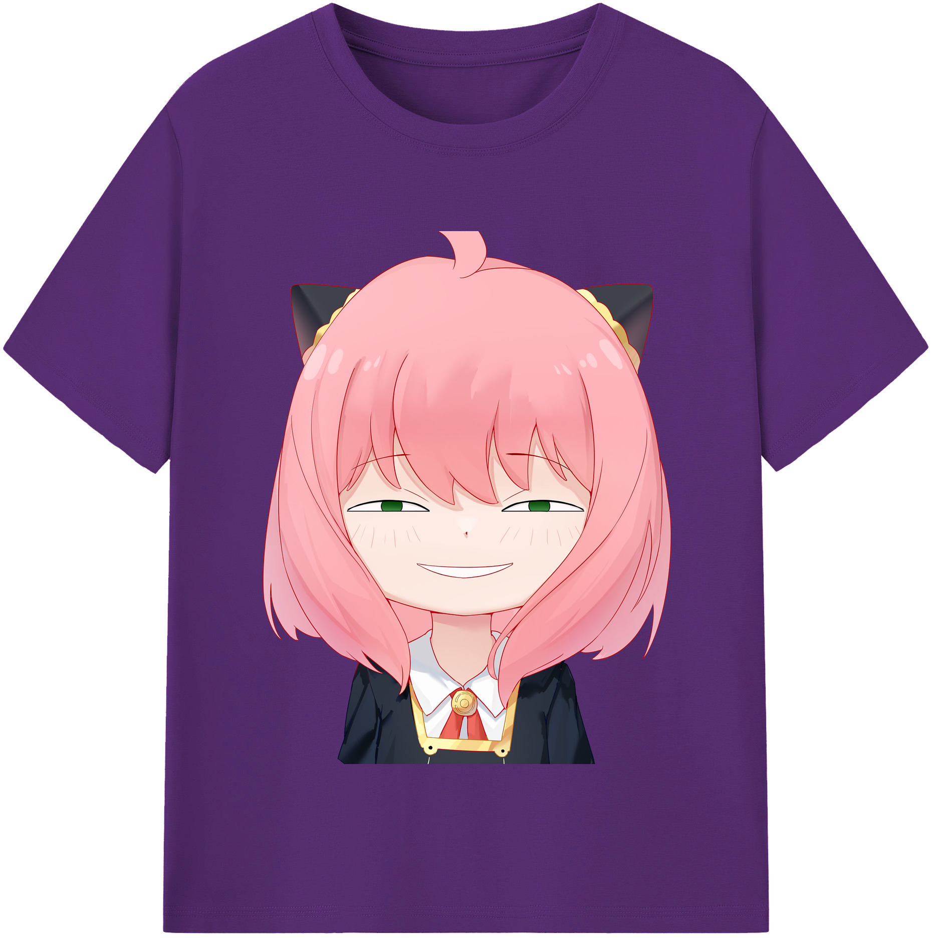 （画像用） SPY×FAMILY间谍家家酒 綿100％半袖Tシャツ（フロントプリント）