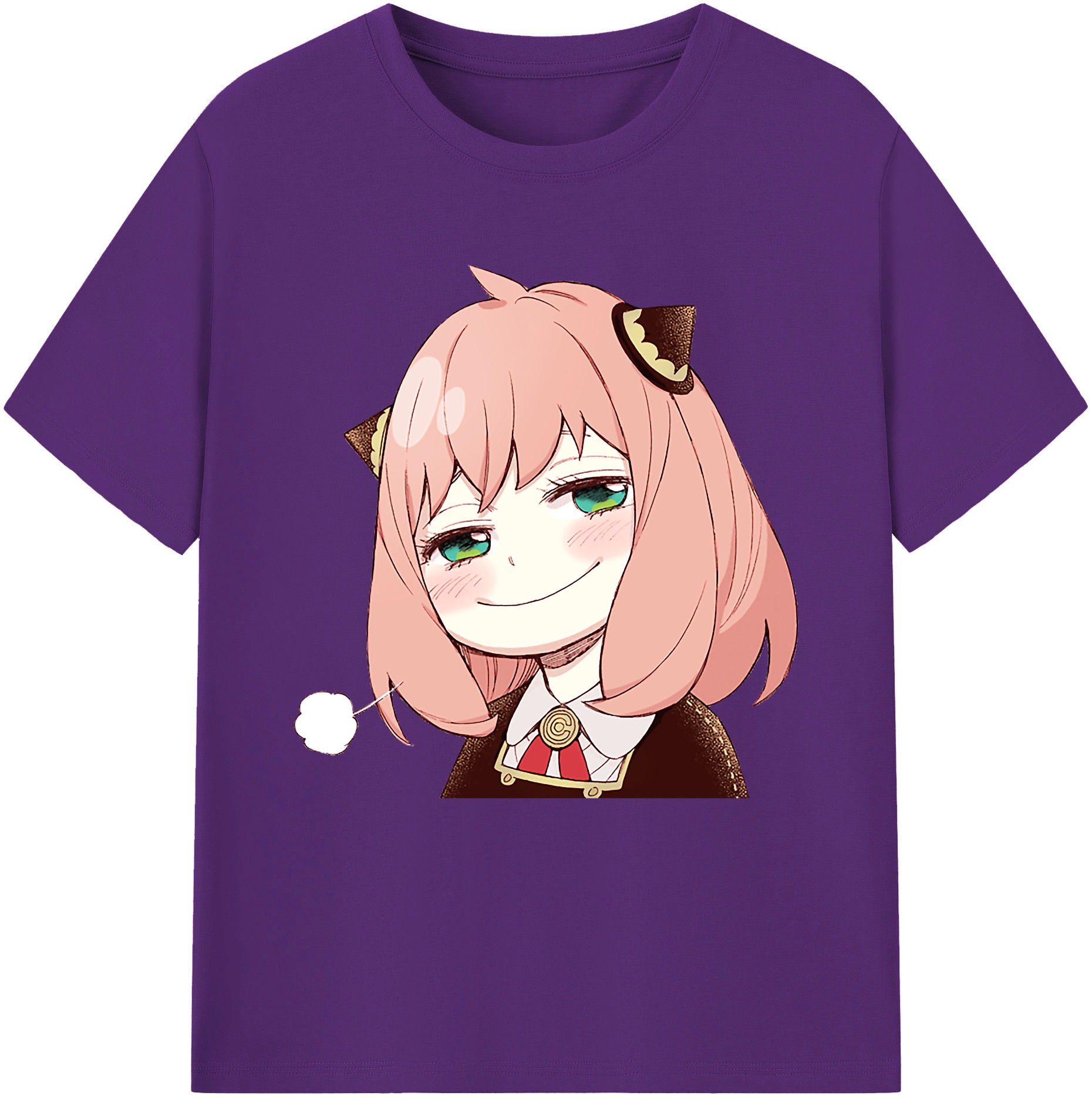 （画像用） SPY×FAMILY间谍家家酒 綿100％半袖Tシャツ（フロントプリント）