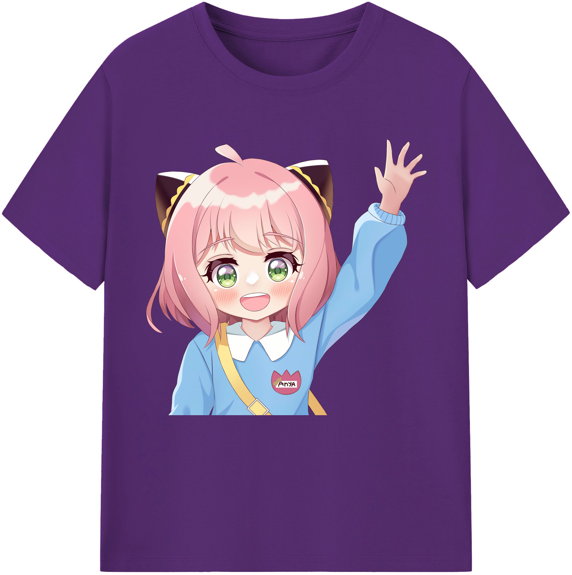 （画像用） SPY×FAMILY间谍家家酒 綿100％半袖Tシャツ（フロントプリント）