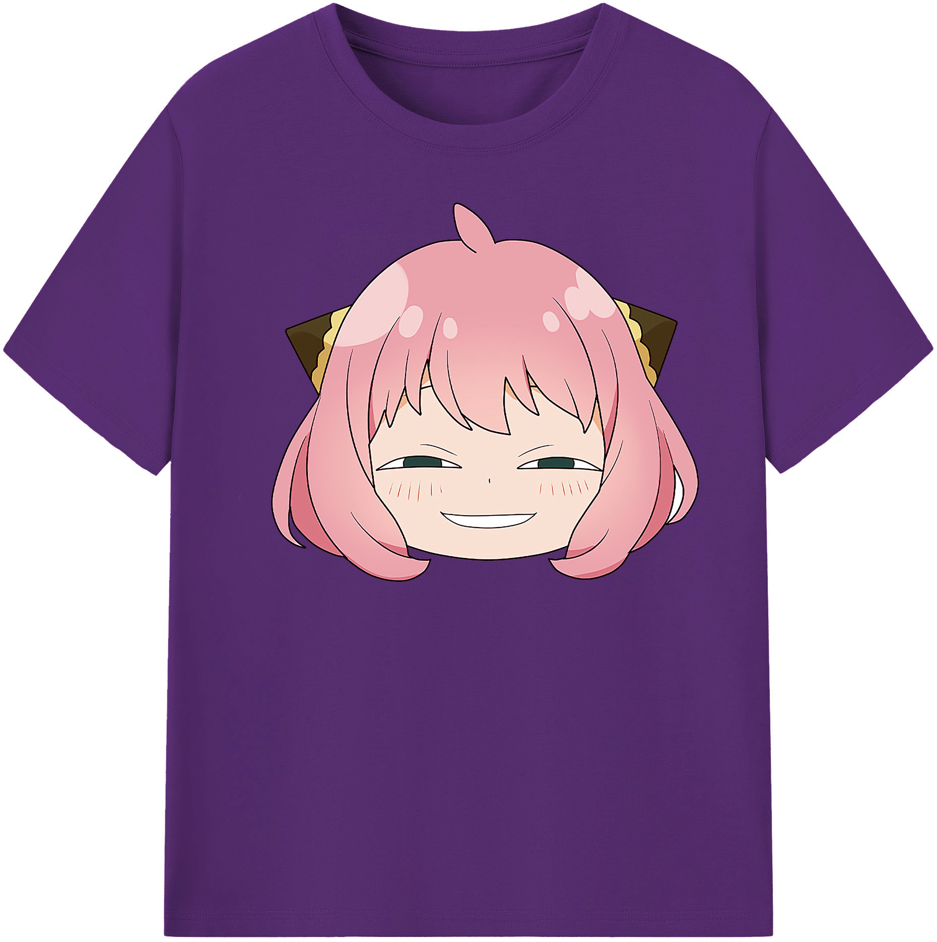 （画像用） SPY×FAMILY间谍家家酒 綿100％半袖Tシャツ（フロントプリント）
