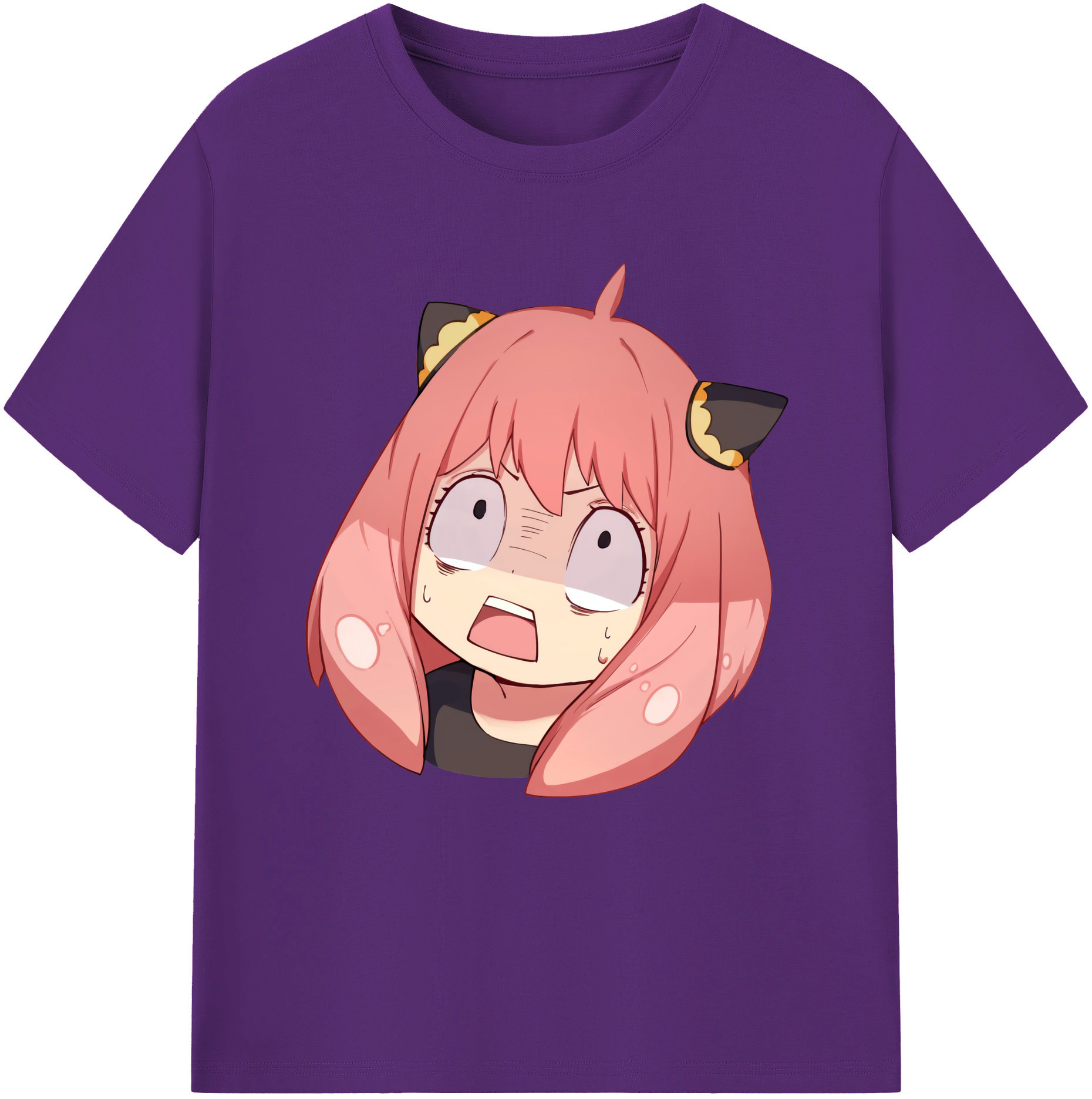 （画像用） SPY×FAMILY间谍家家酒 綿100％半袖Tシャツ（フロントプリント）
