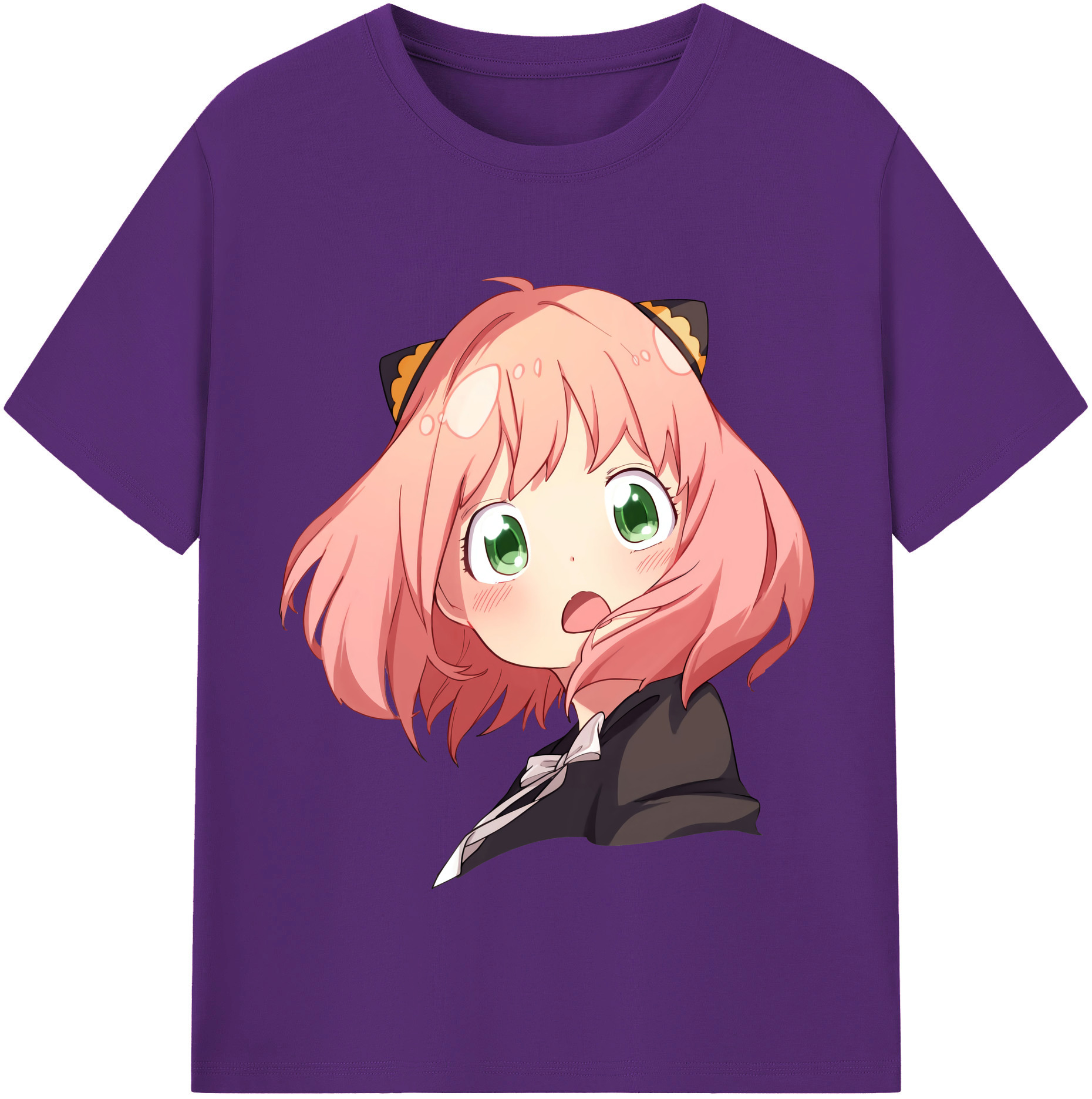 （画像用） SPY×FAMILY间谍家家酒 綿100％半袖Tシャツ（フロントプリント）