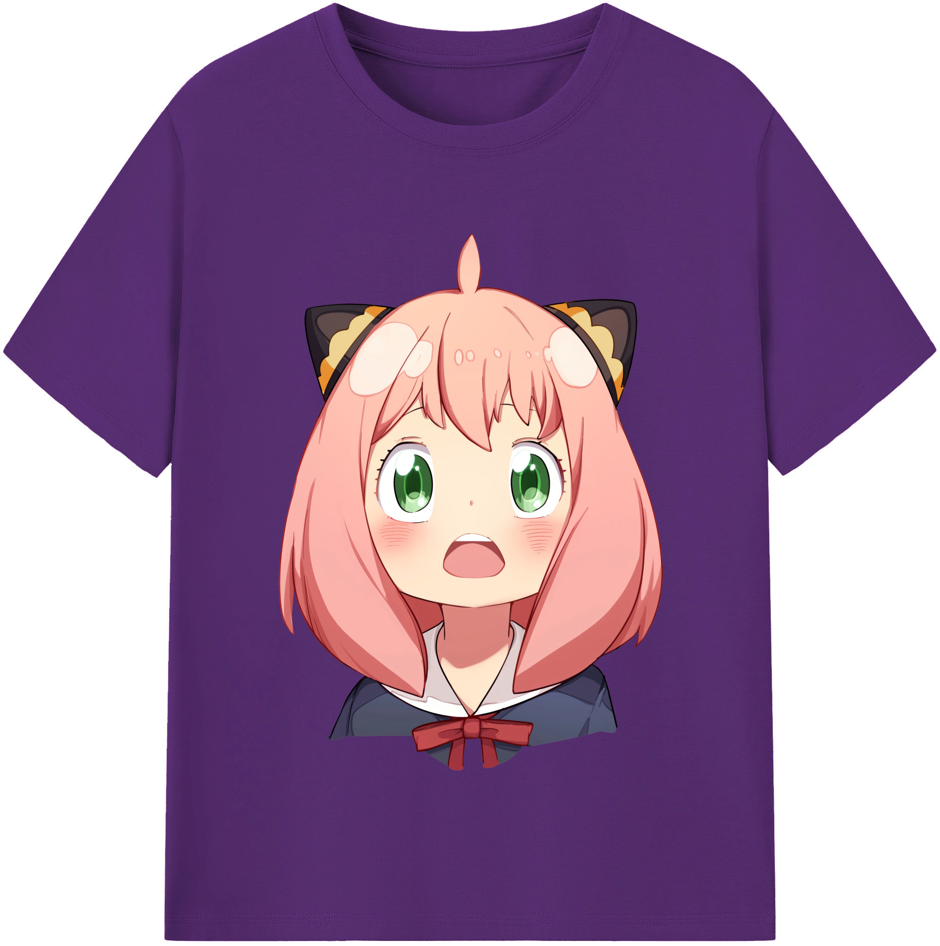 （画像用） SPY×FAMILY间谍家家酒 綿100％半袖Tシャツ（フロントプリント）